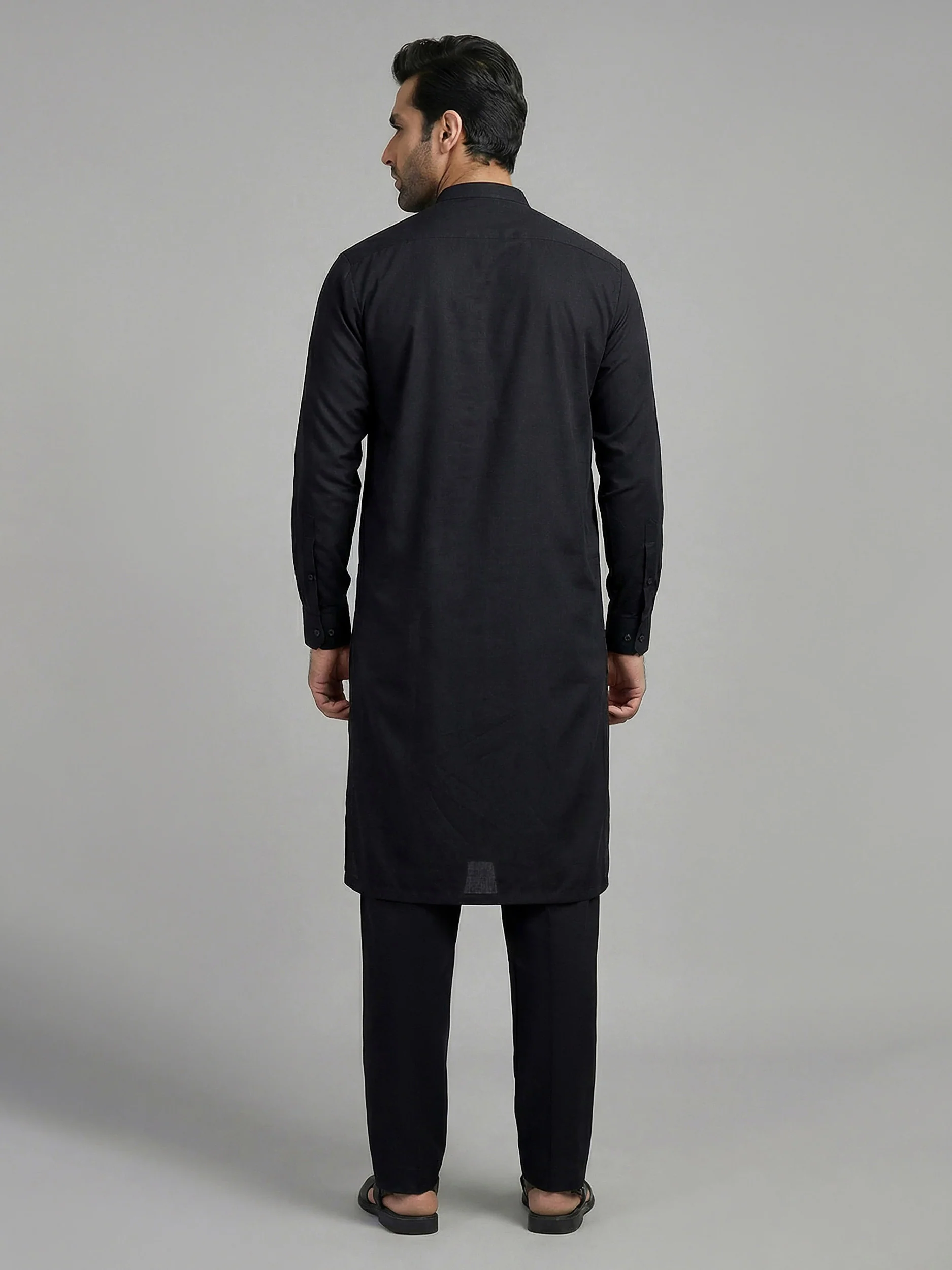 Self Jacquard Suit - Image 2