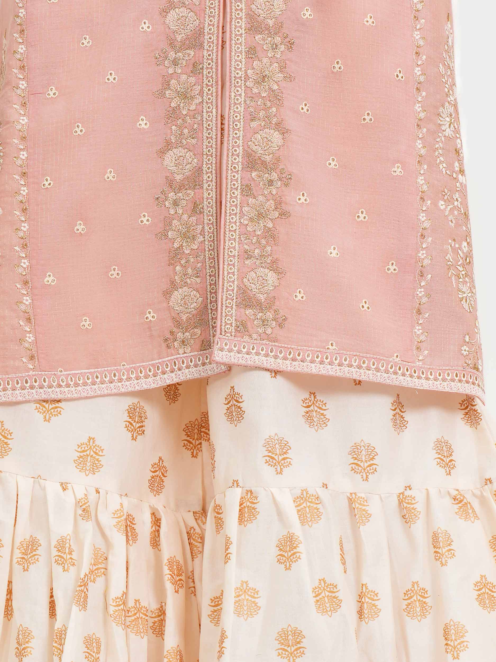 2 Piece Missouri Suit- Embroidered (Pret) - Image 6