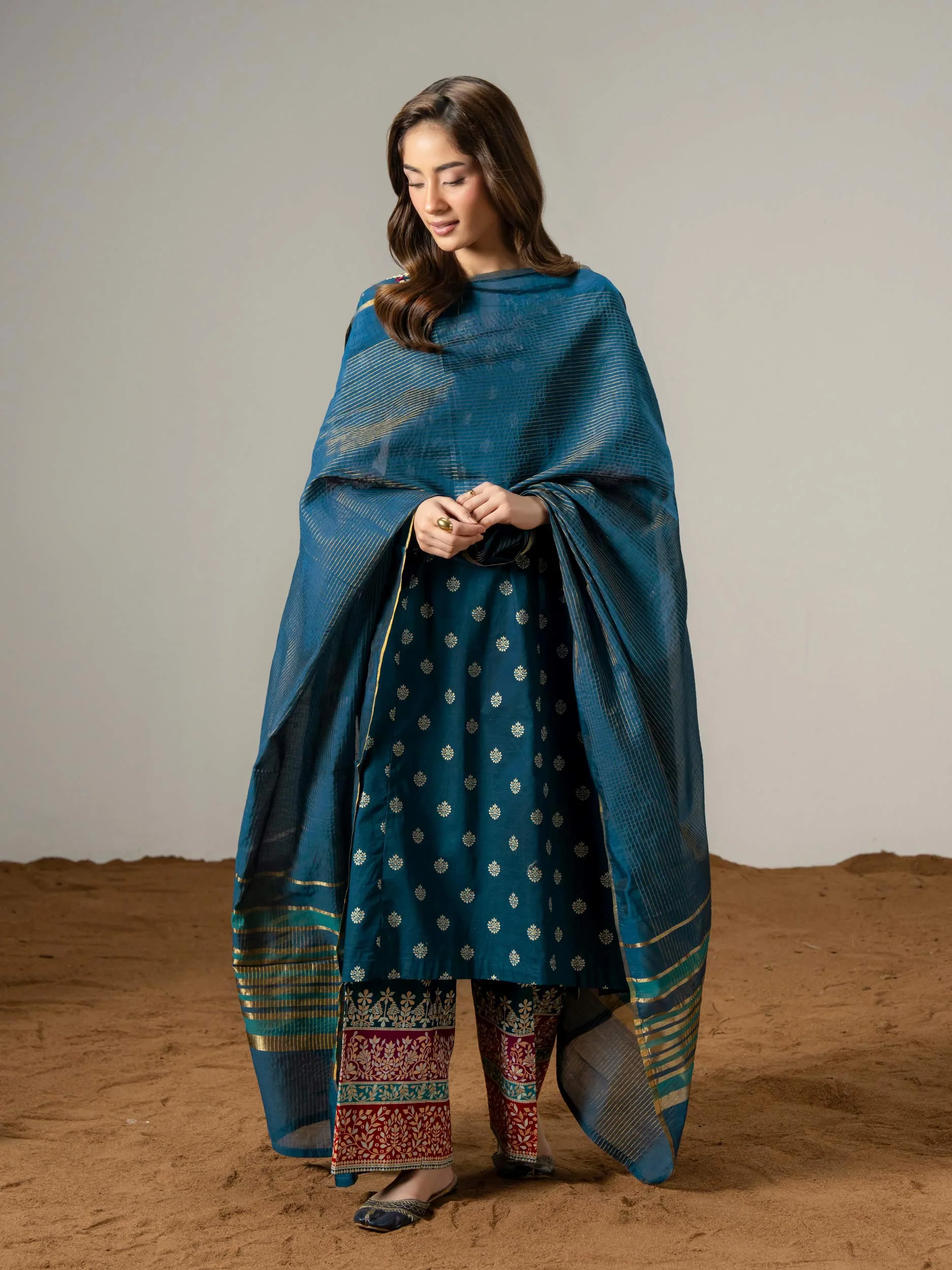 3 Piece Lawn Suit-Embroidered (Pret) - Image 5