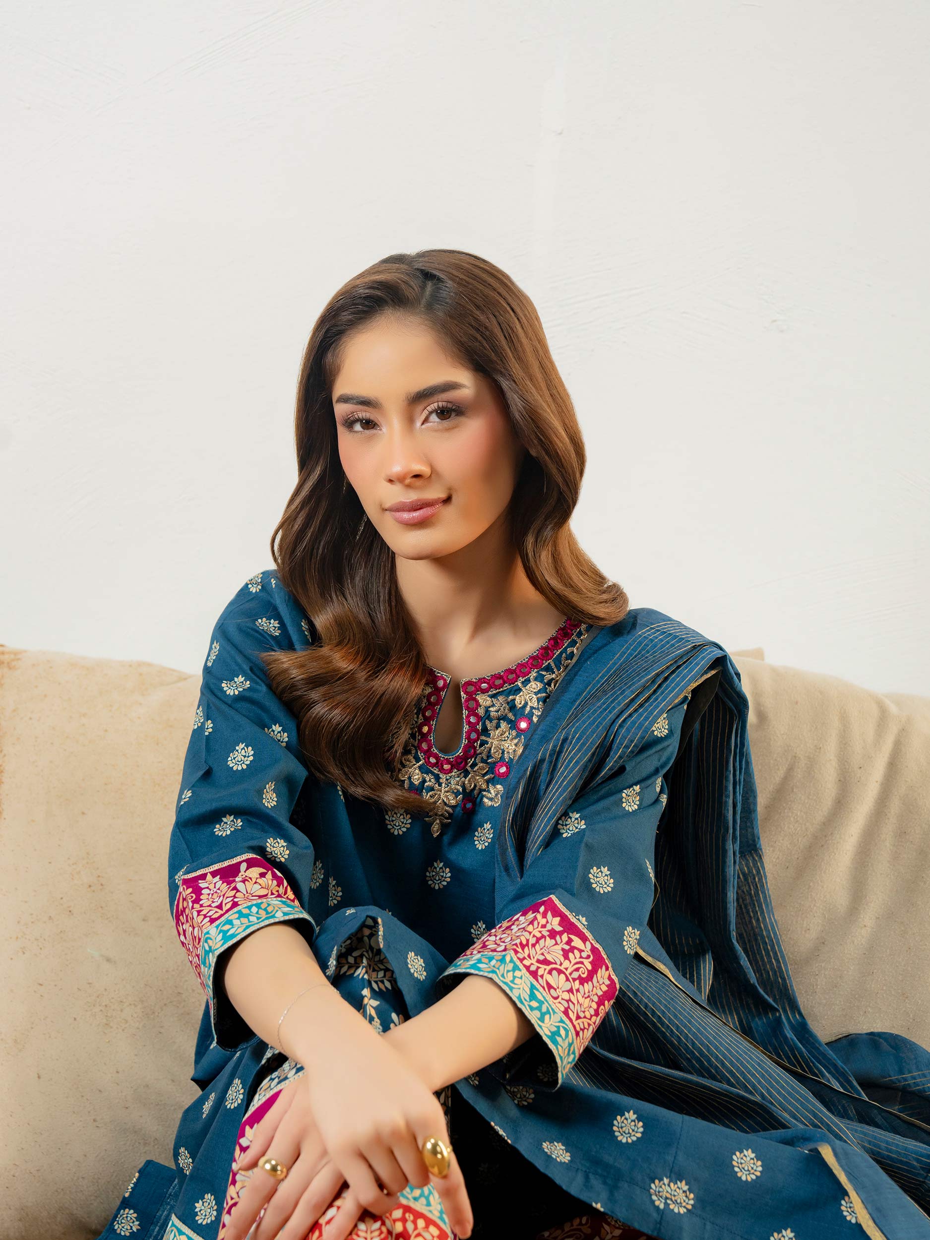 3 Piece Lawn Suit-Embroidered (Pret) - Image 8