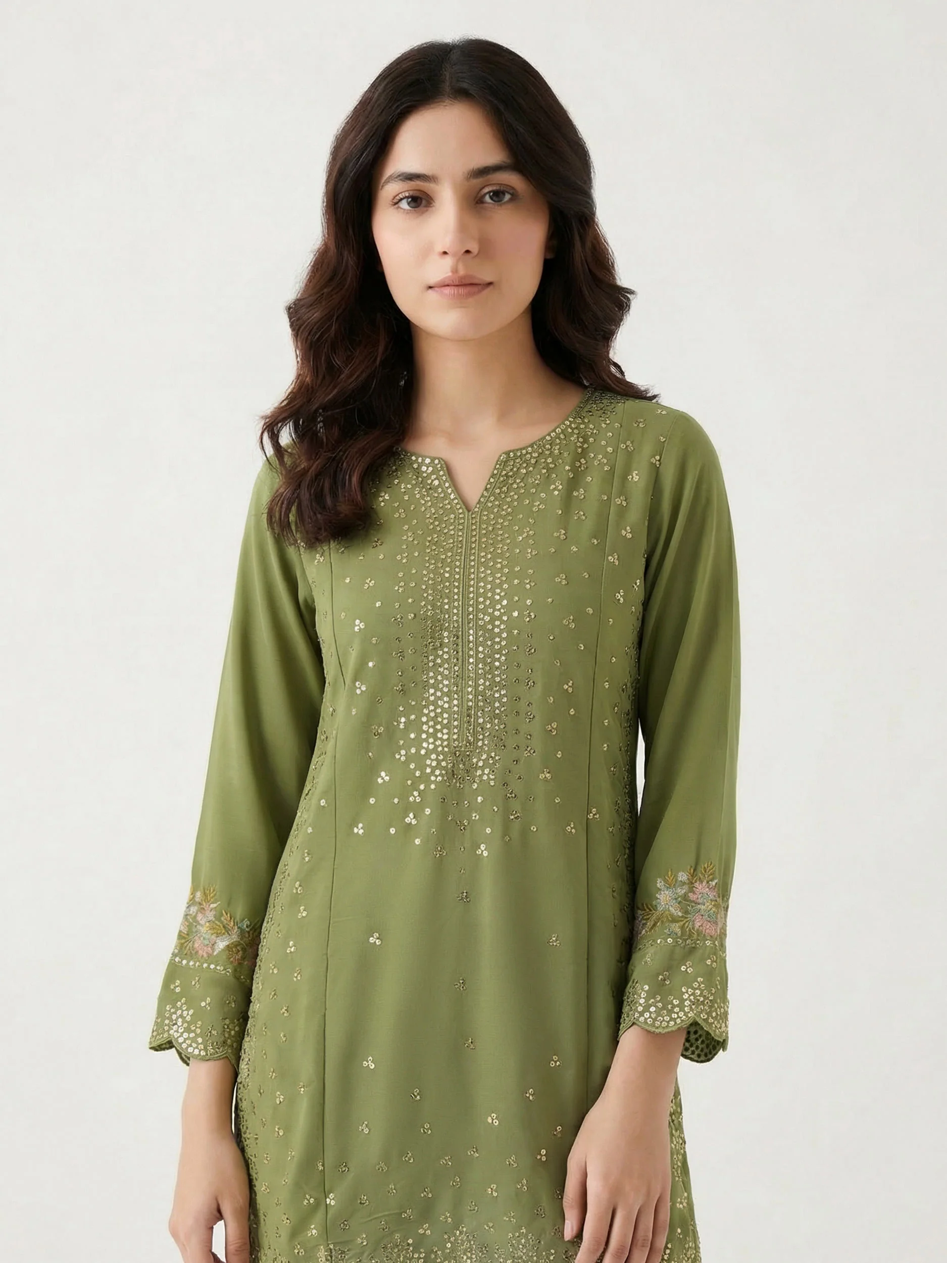 2 Piece Grip Suit- Embroidered (Pret) - Image 4