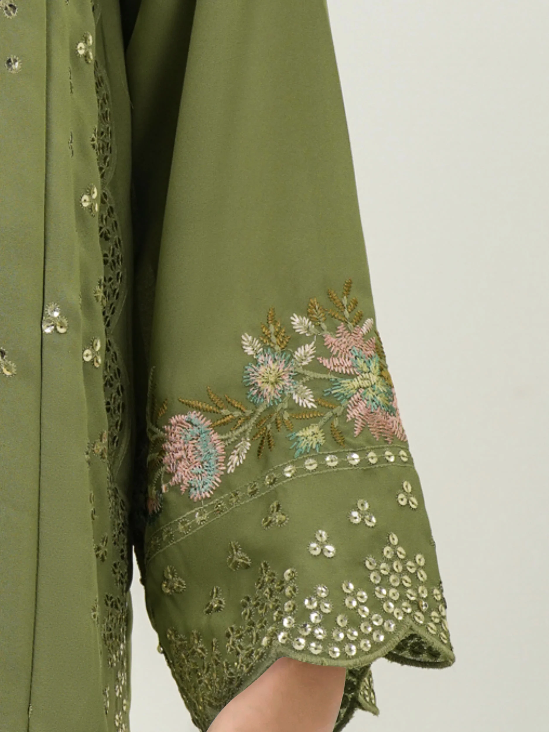 2 Piece Grip Suit- Embroidered (Pret) - Image 5