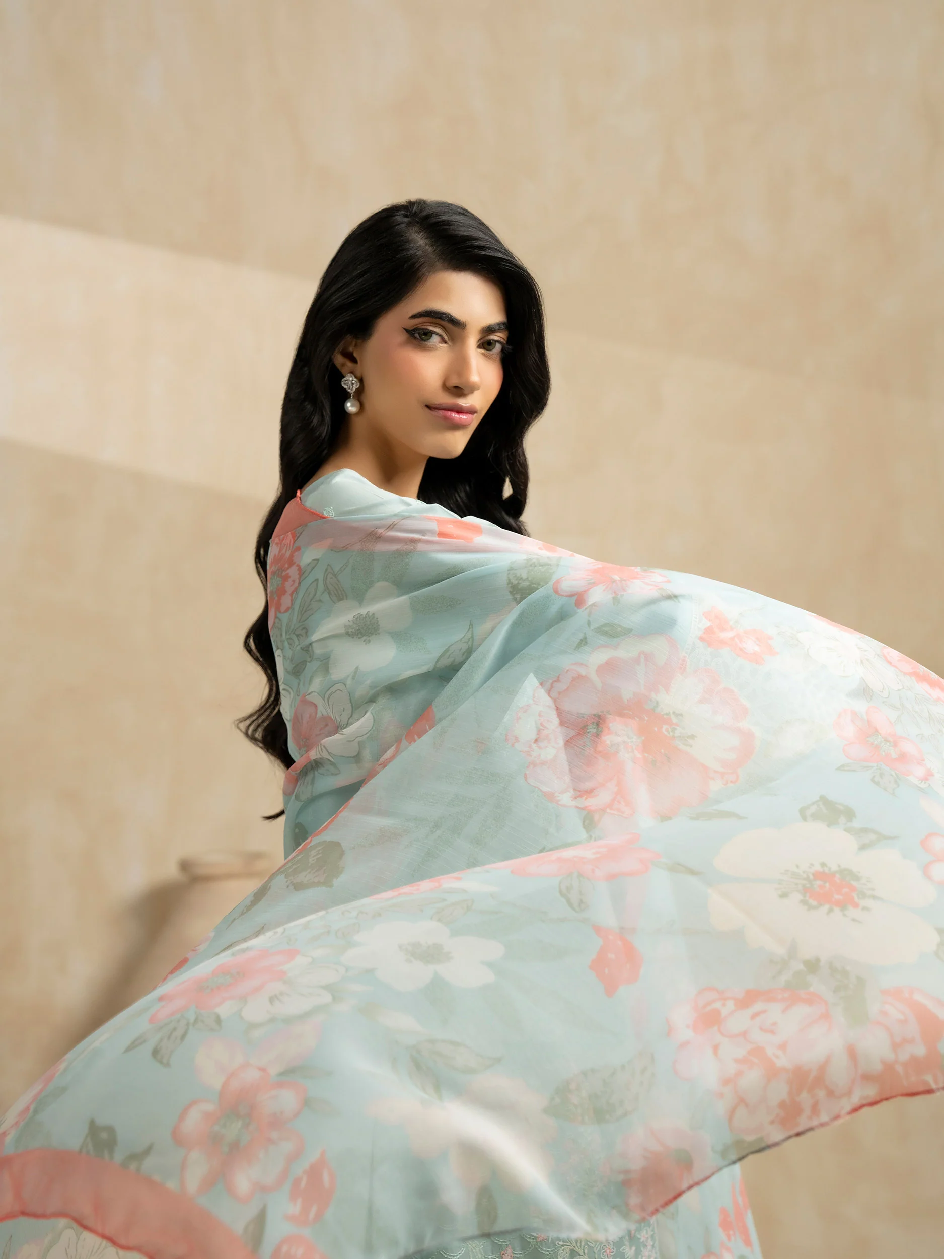 3 Piece Lawn Suit-Embroidered (Pret) - Image 3