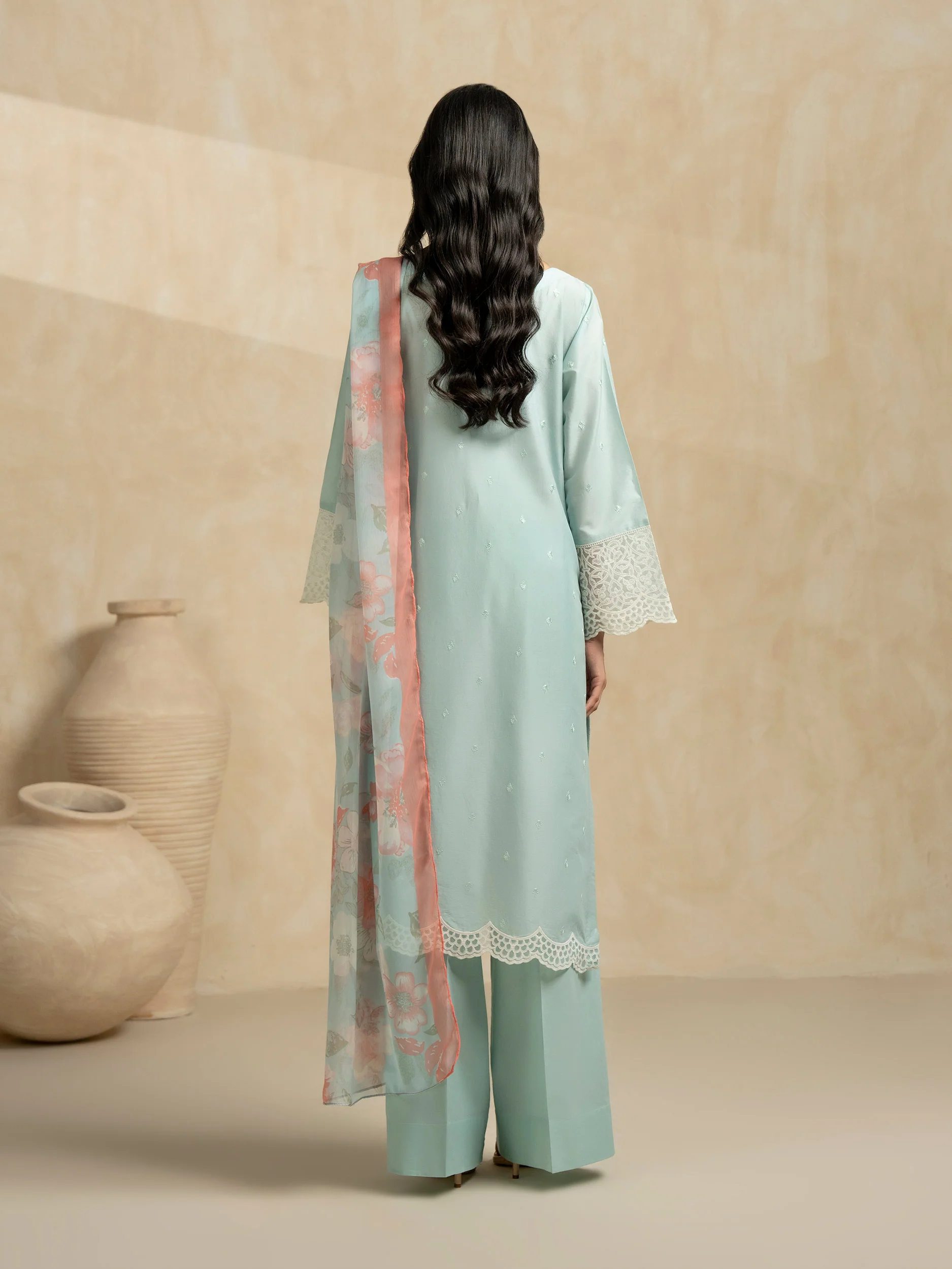 3 Piece Lawn Suit-Embroidered (Pret) - Image 6