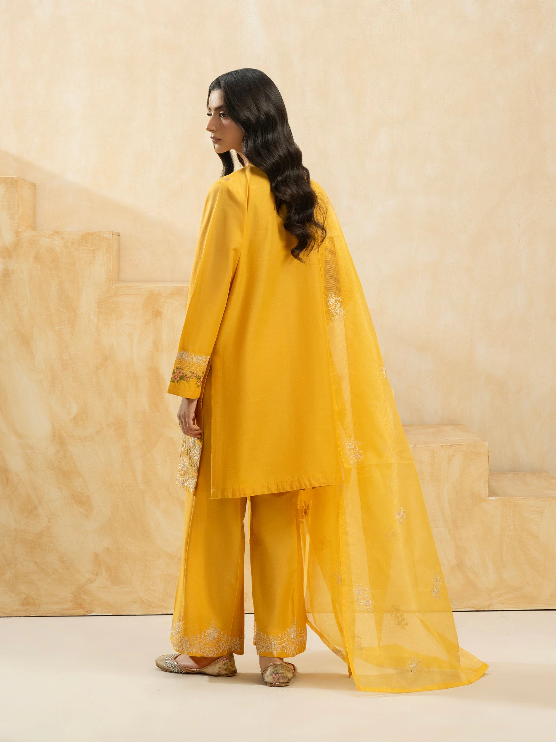 3 Piece Lawn Suit-Embroidered (Pret) - Image 4