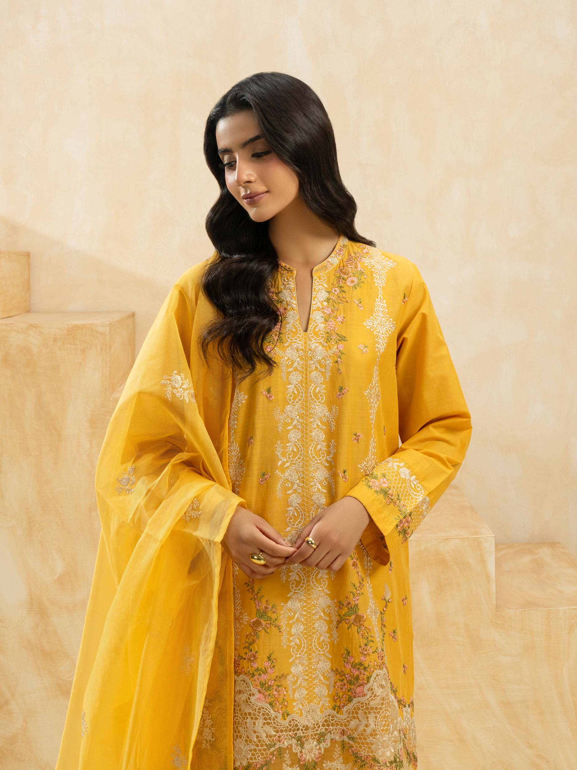 3 Piece Lawn Suit-Embroidered (Pret) - Image 5
