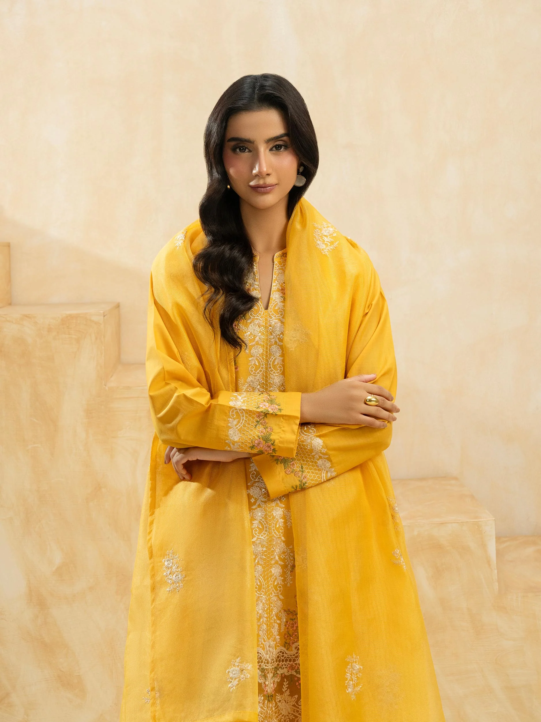 3 Piece Lawn Suit-Embroidered (Pret) - Image 6