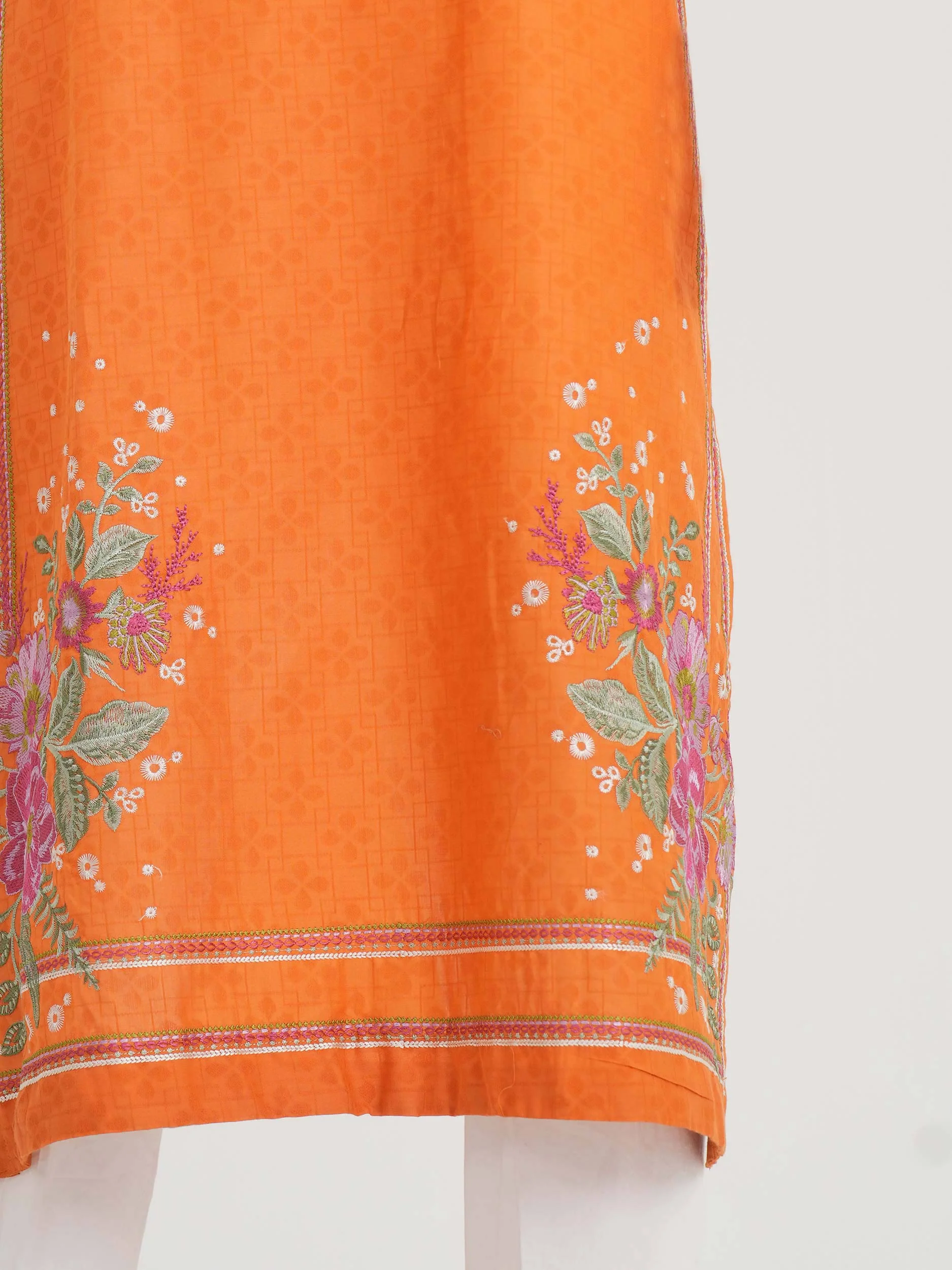 Self Jacquard Shirt-Embroidered (Pret) - Image 4