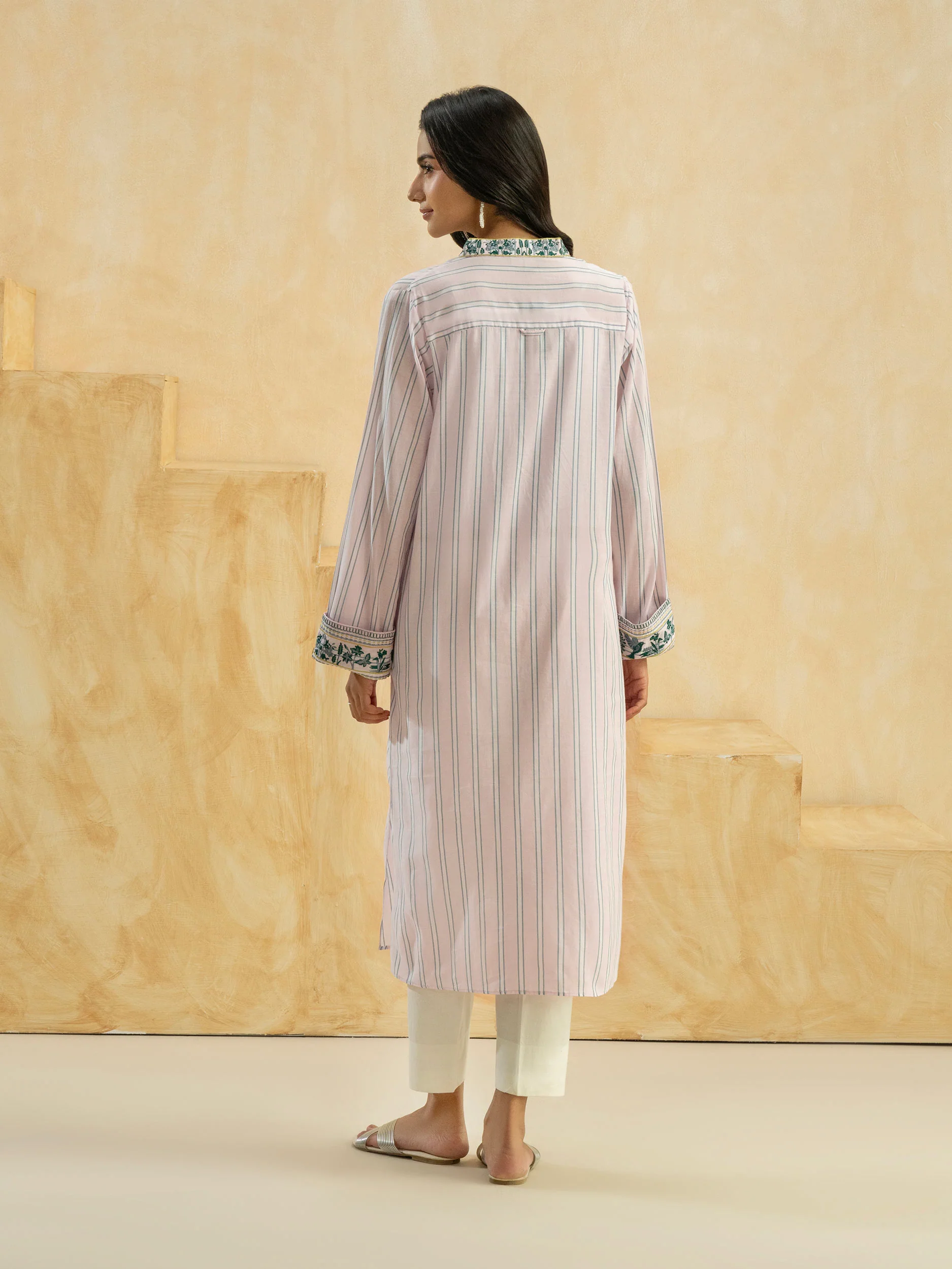 Yarn Dyed Shirt-Embroidered (Pret) - Image 6