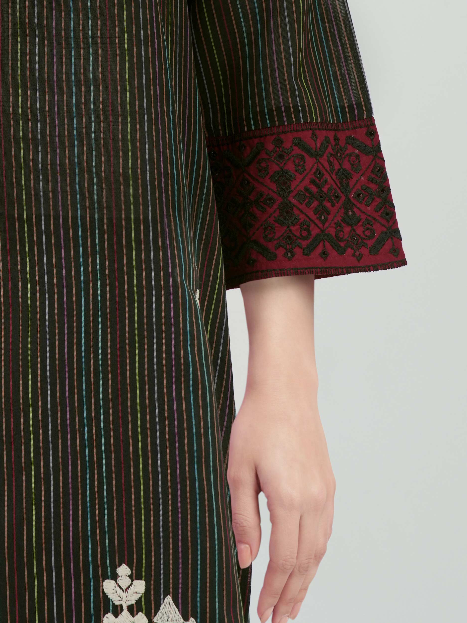 Yarn Dyed Shirt- Embroidered (Pret) - Image 5