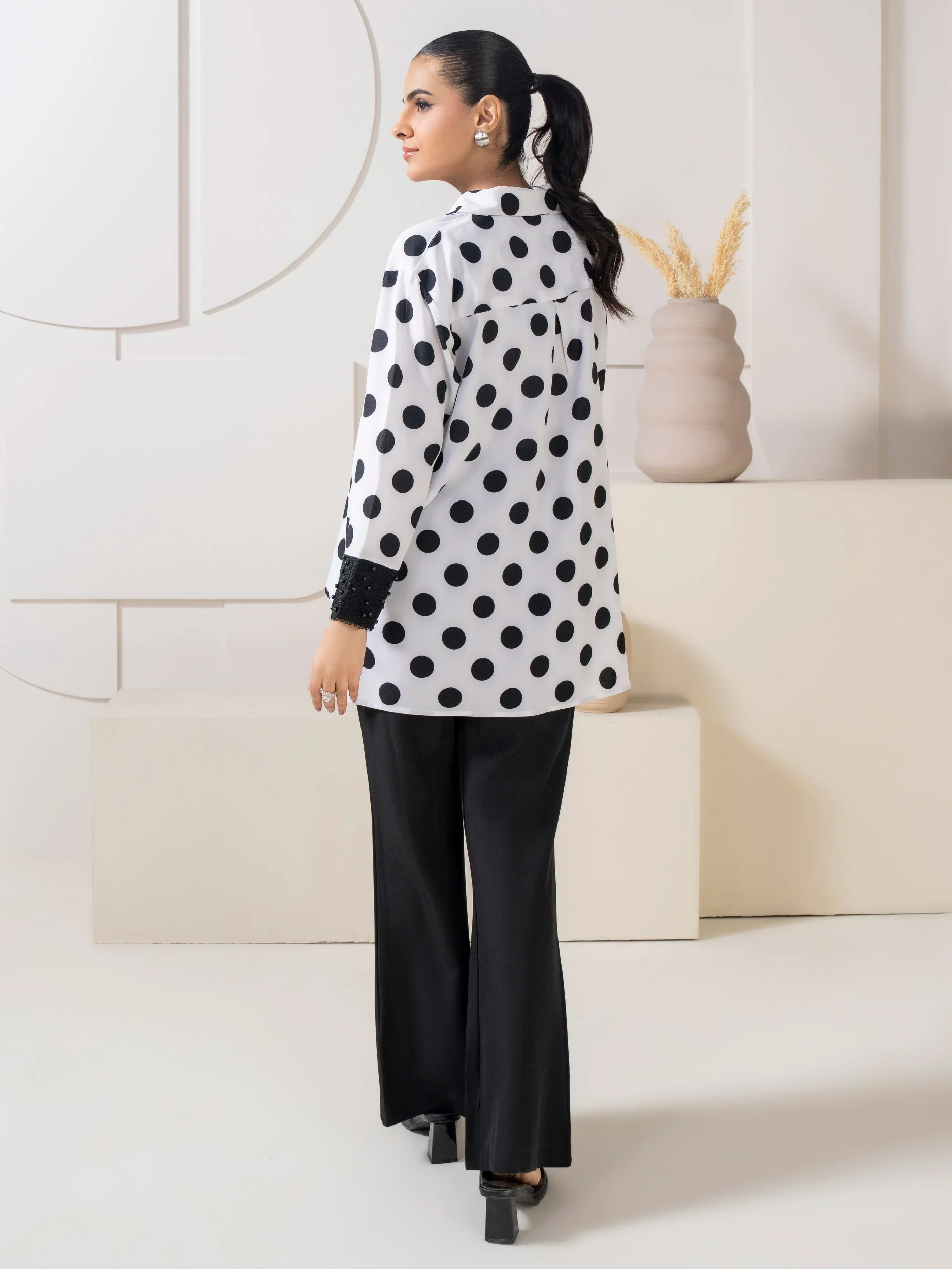 Silk Top-Embellished - Image 6
