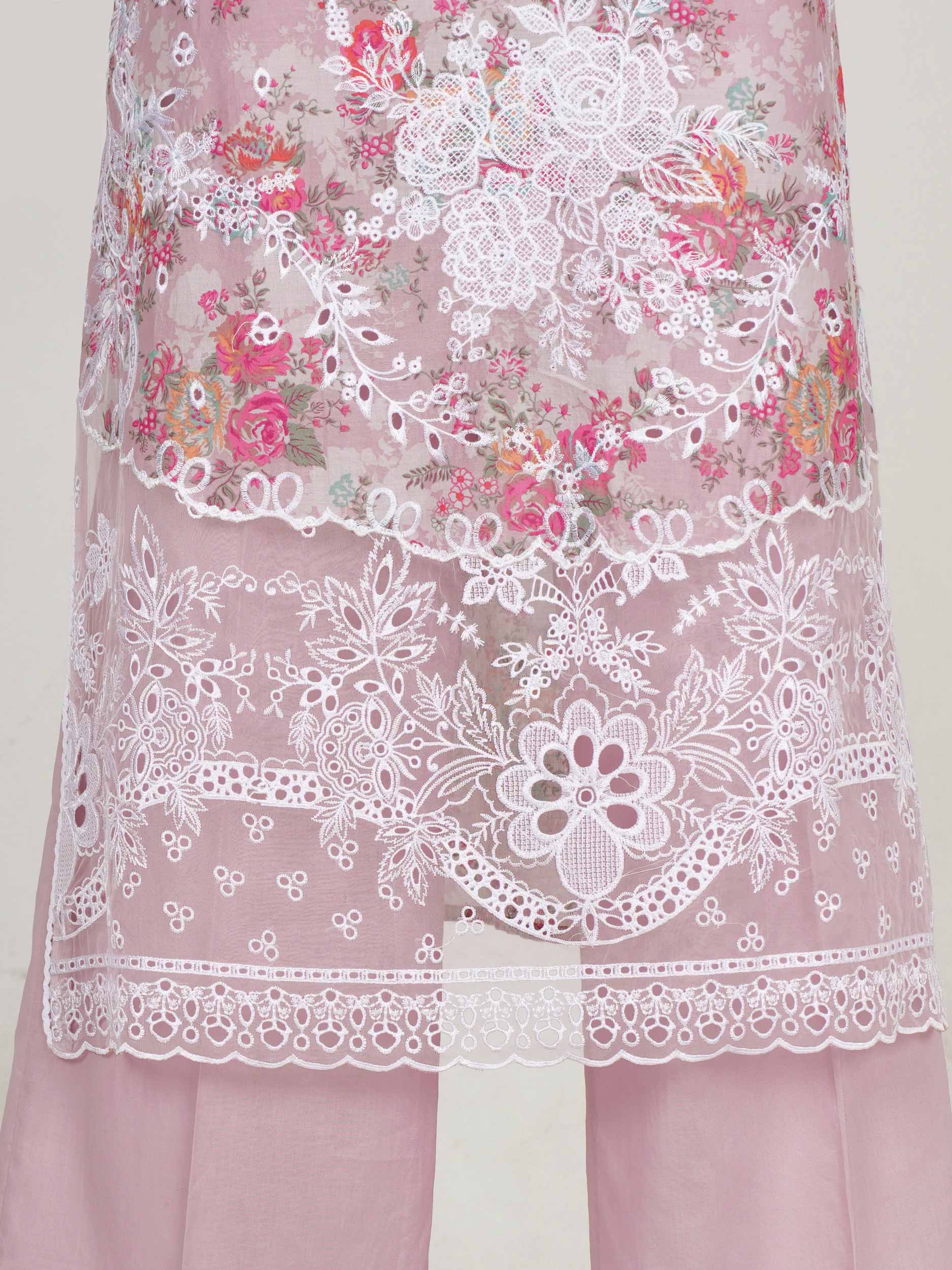 3 Piece Lawn Suit- Embroidered (Pret) - Image 6