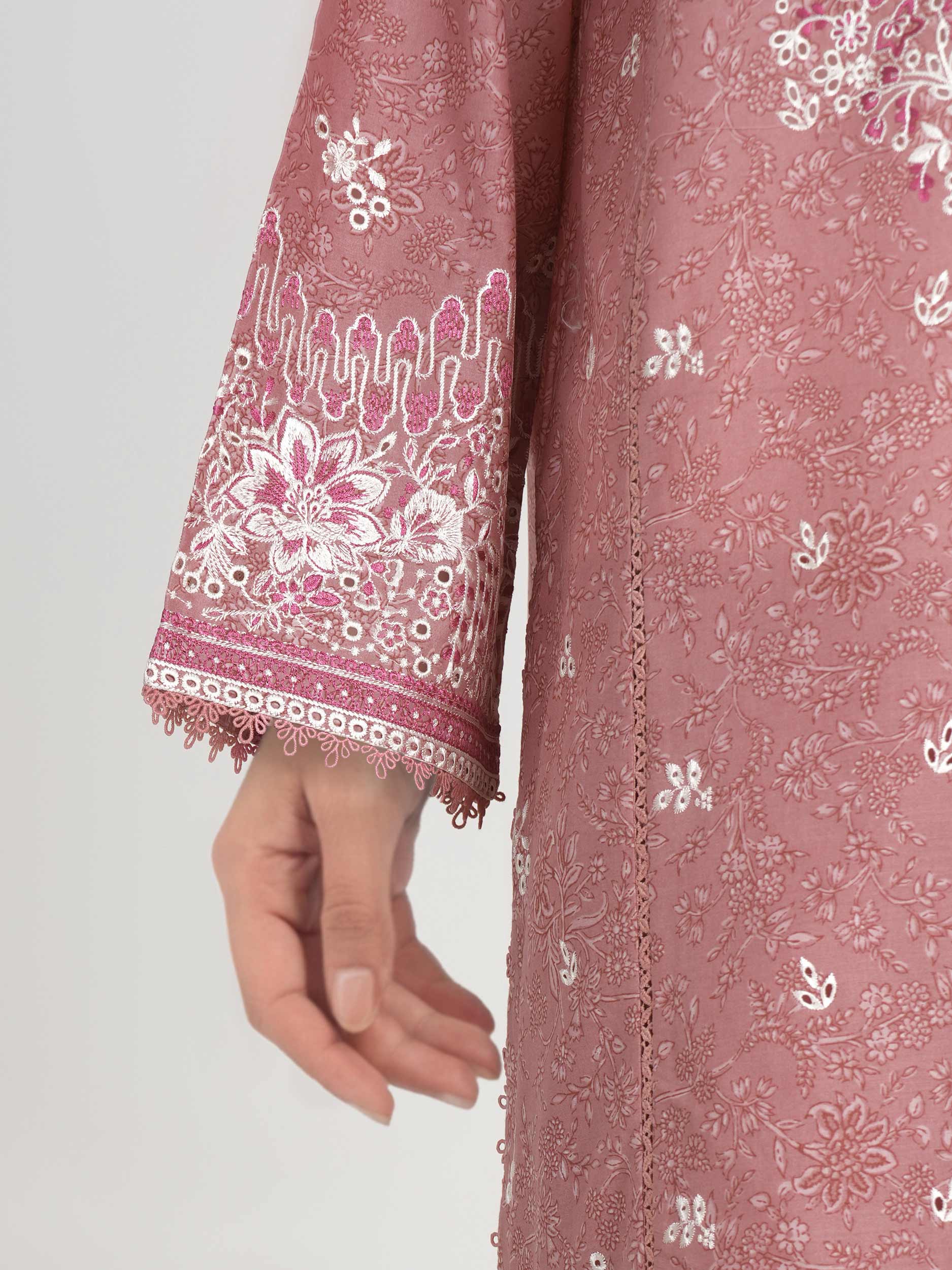 2 Piece Lawn Suit- Embroidered (Pret) - Image 5