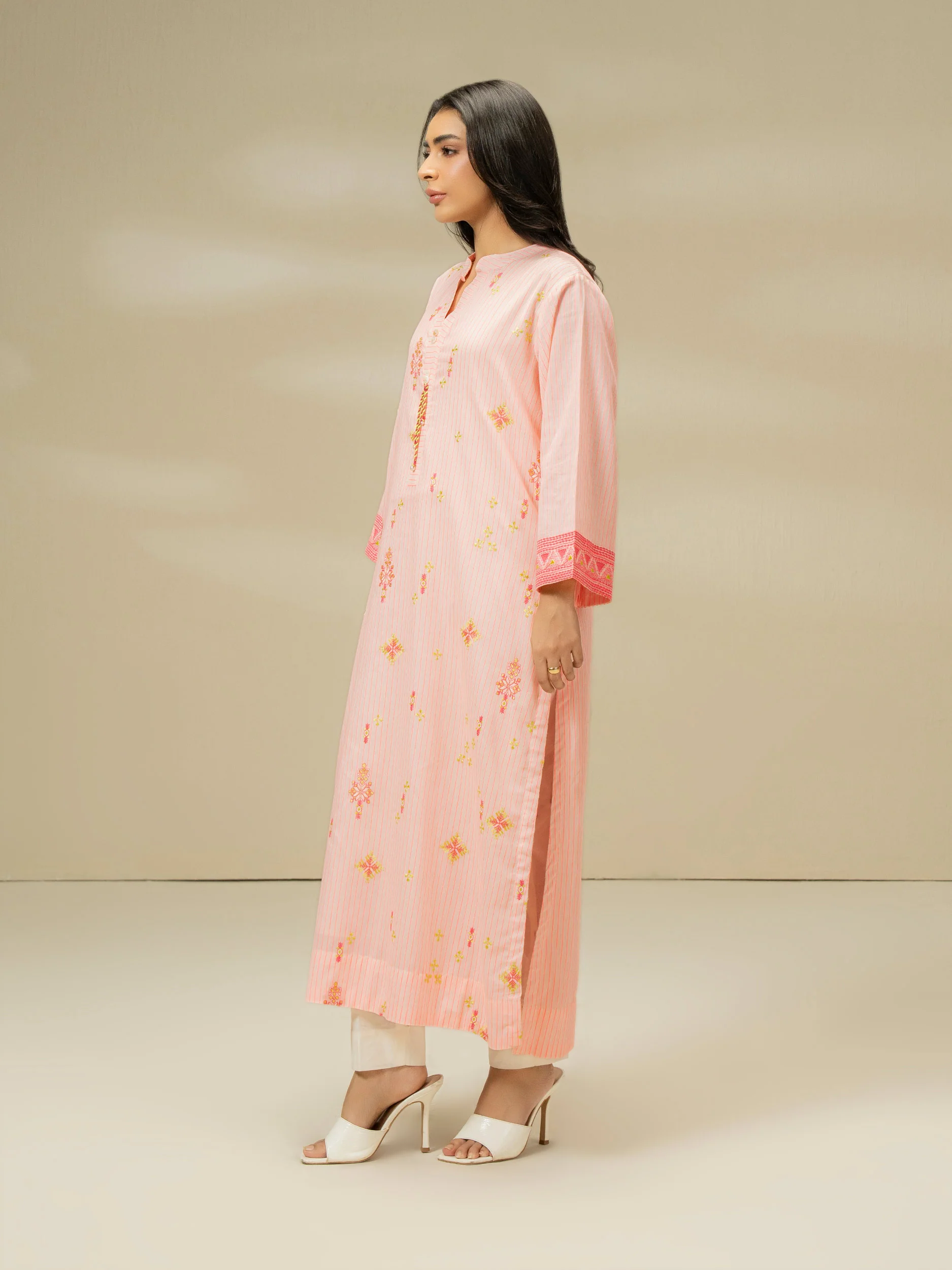 Yarn Dyed Shirt-Embroidered (Pret) - Image 3