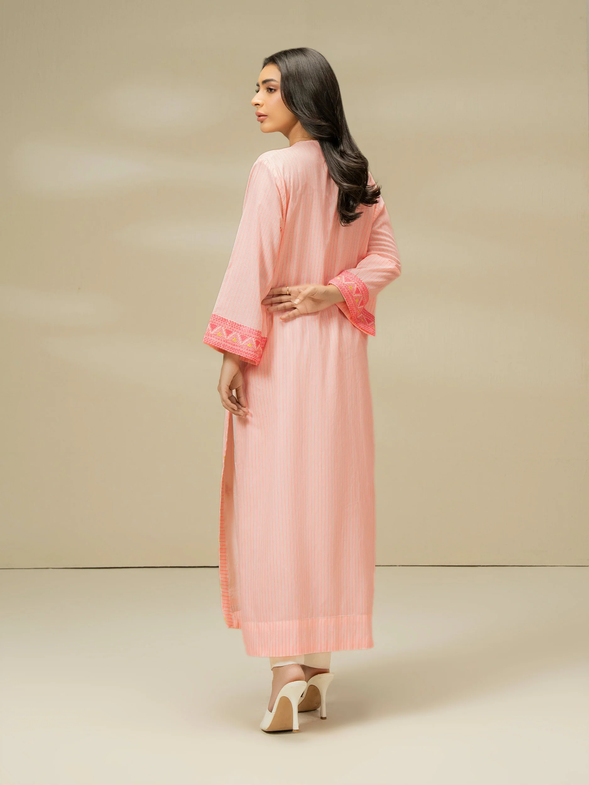 Yarn Dyed Shirt-Embroidered (Pret) - Image 4