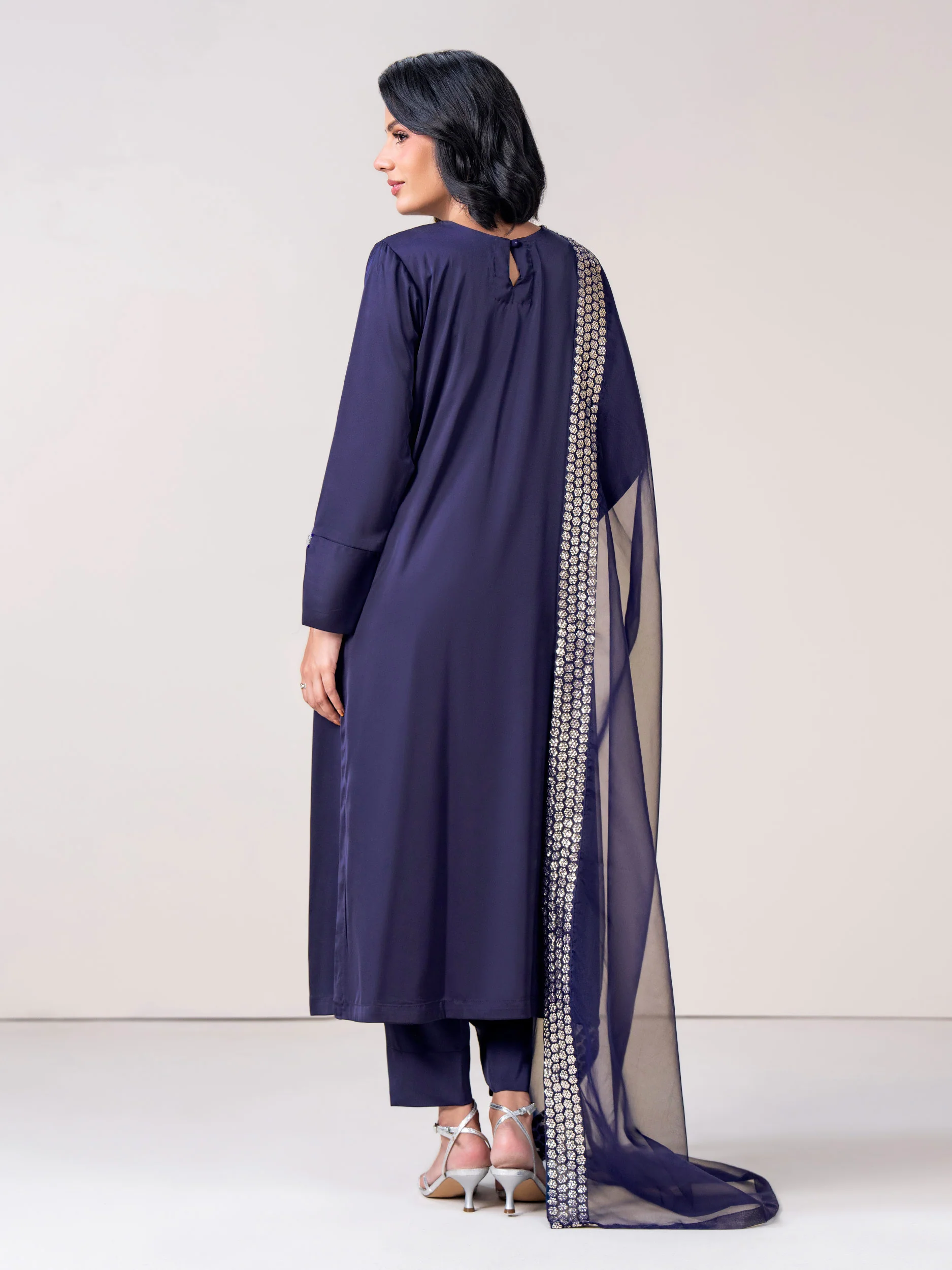 3 Piece Grip Suit- Embroidered (Pret) - Image 3