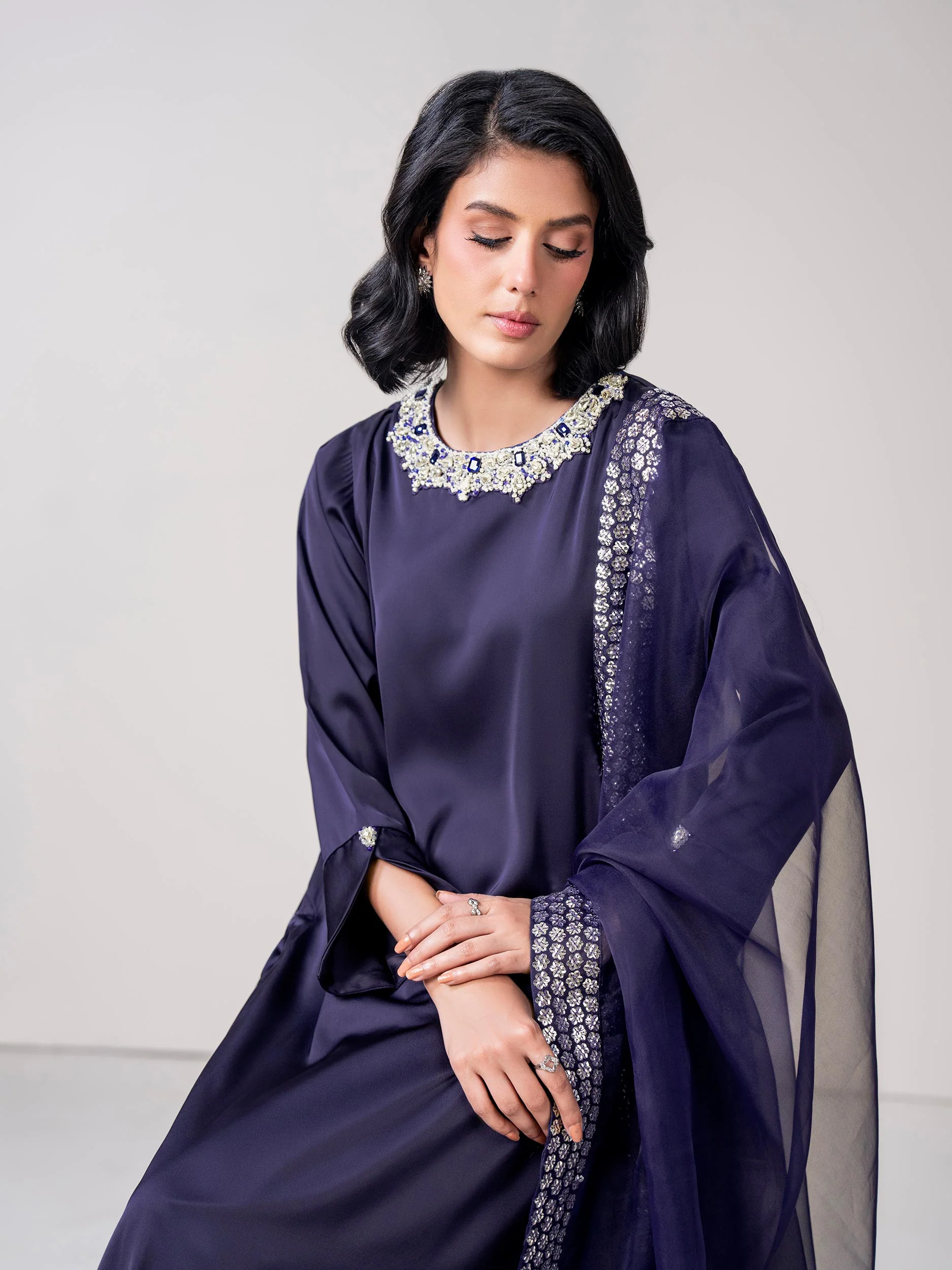 3 Piece Grip Suit- Embroidered (Pret) - Image 6