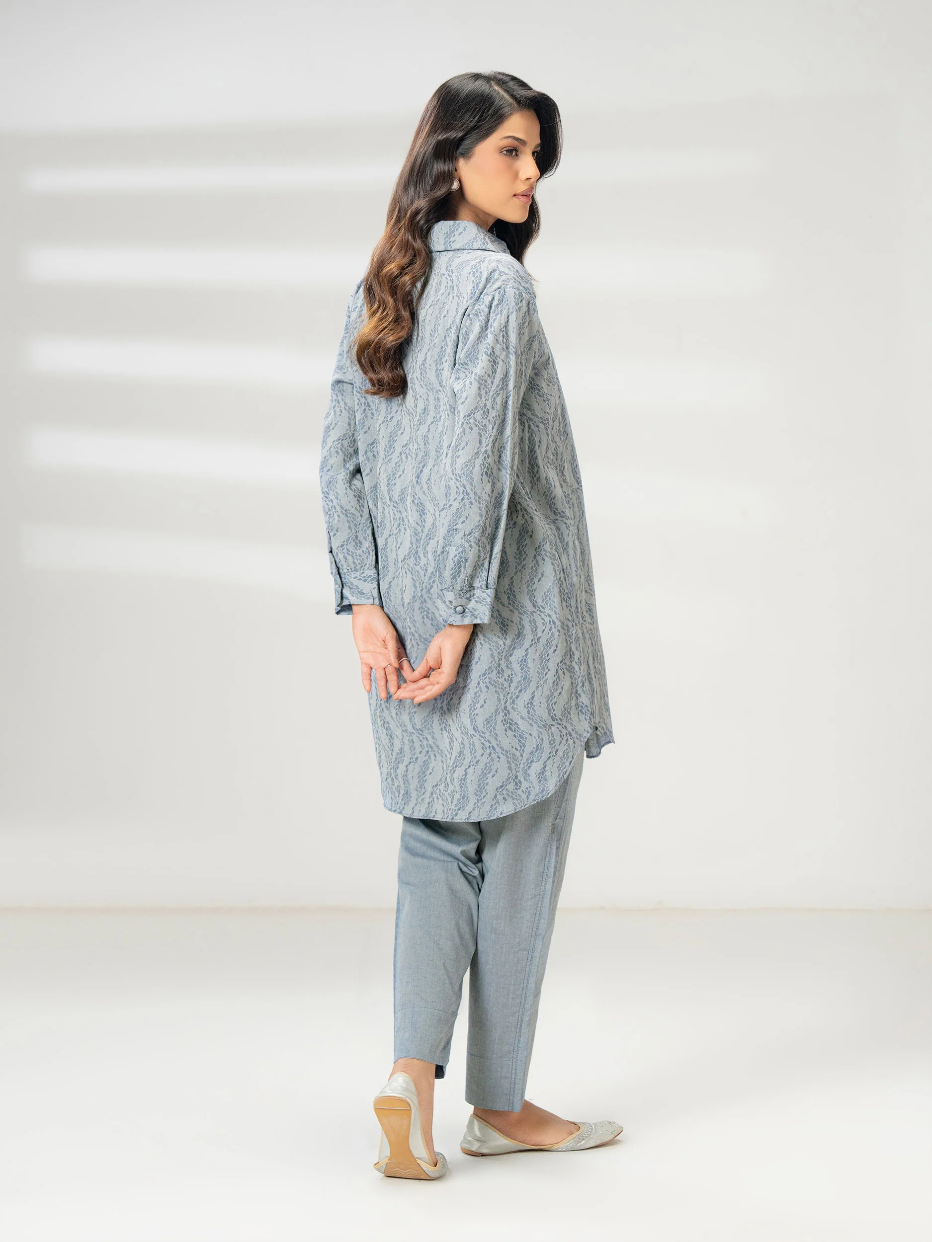 2 Piece Jacquard Suit-Dyed (Pret) - Image 5