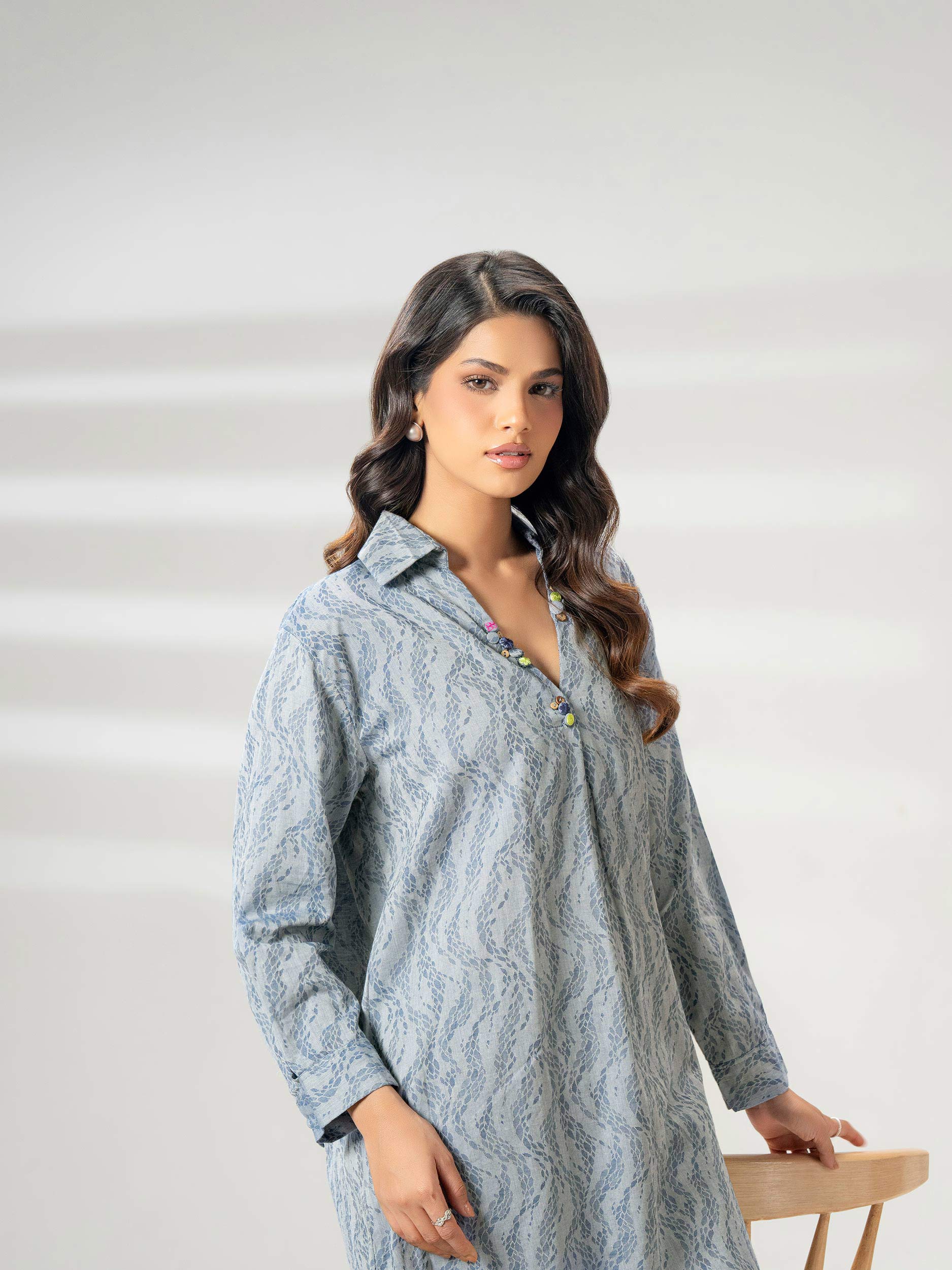 2 Piece Jacquard Suit-Dyed (Pret) - Image 7