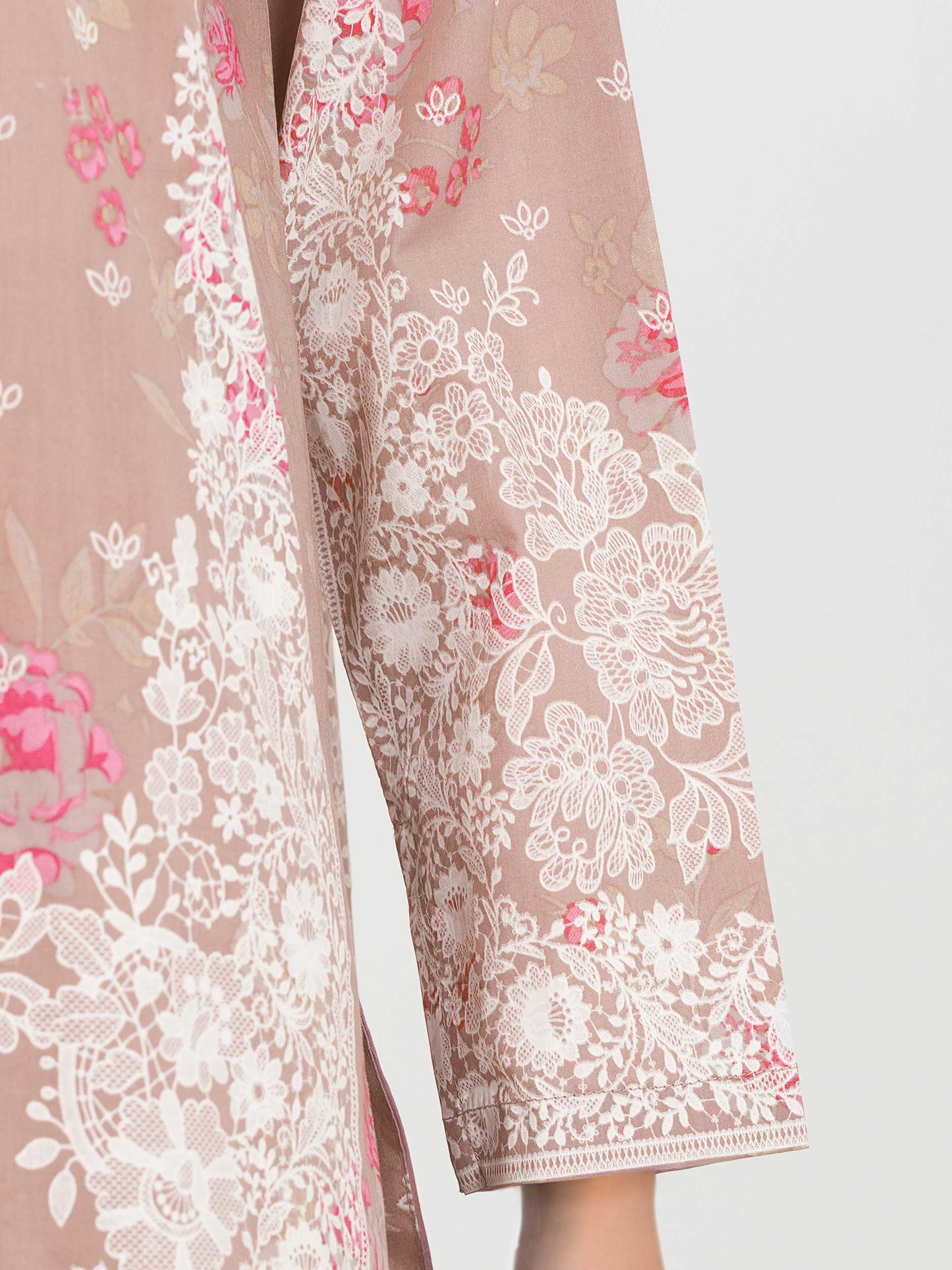 Cambric Co-ord set- Embroidered - Image 4