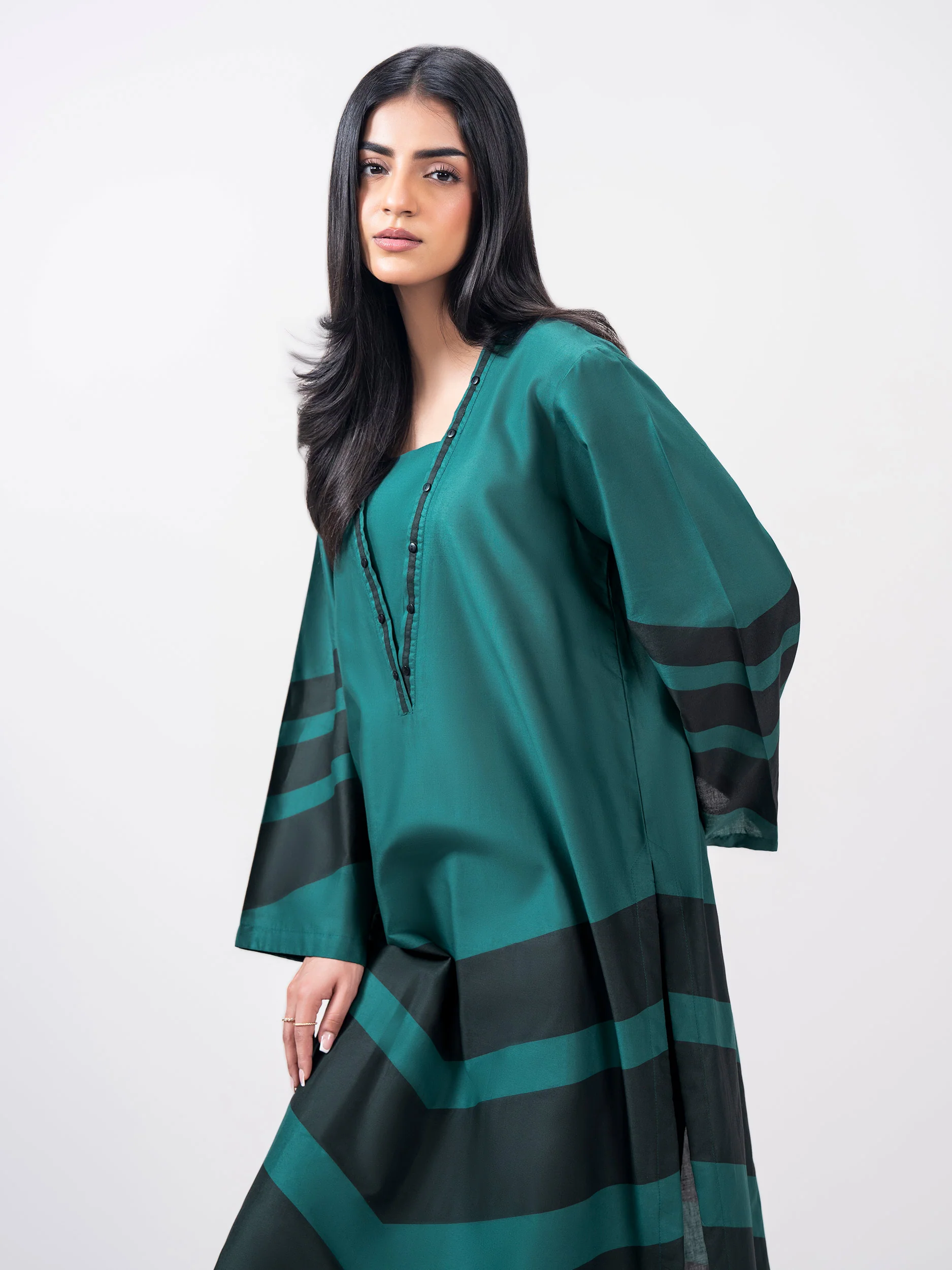 2 Piece Cambric Suit (Pret) - Image 3