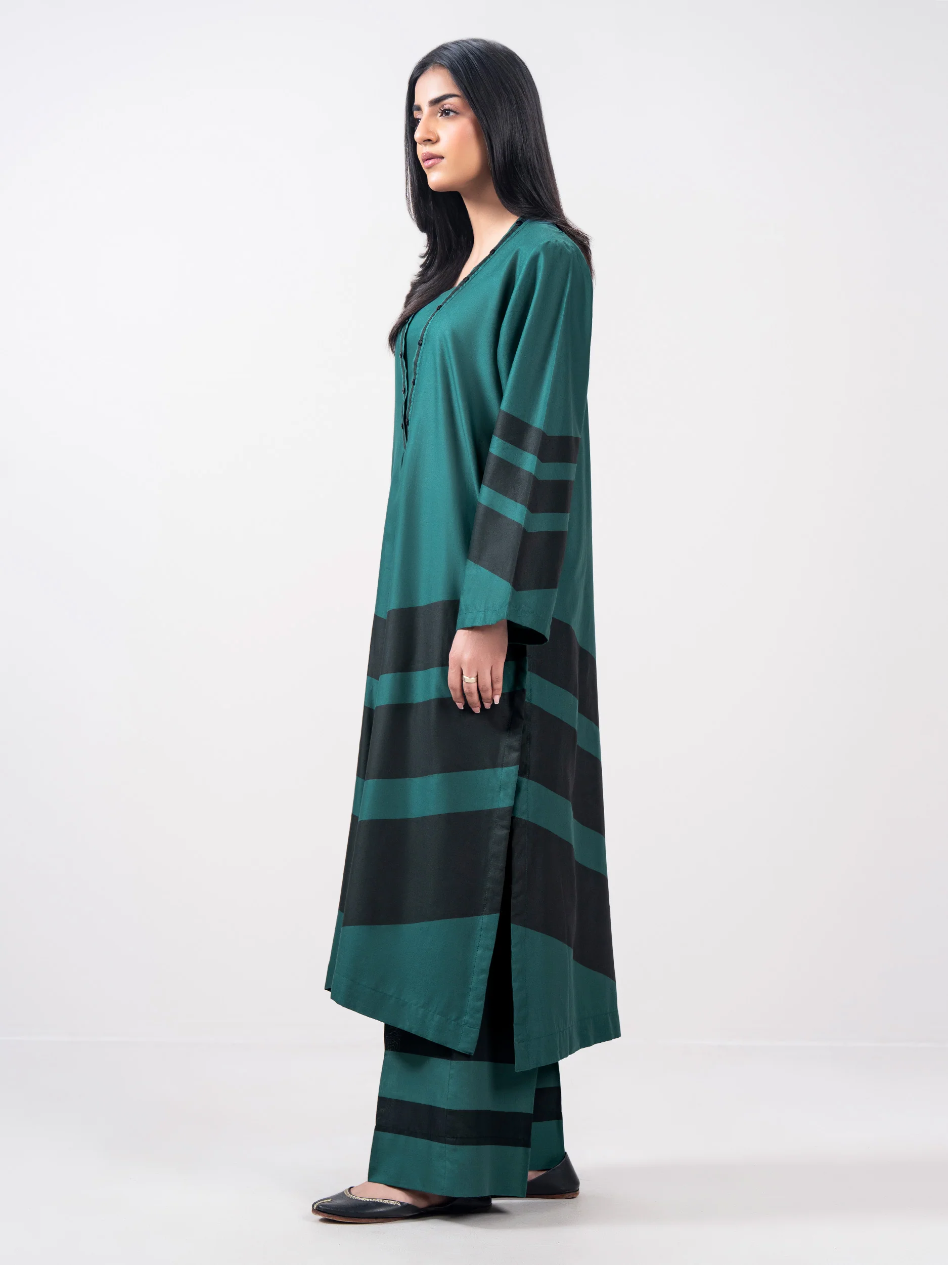 2 Piece Cambric Suit (Pret) - Image 5