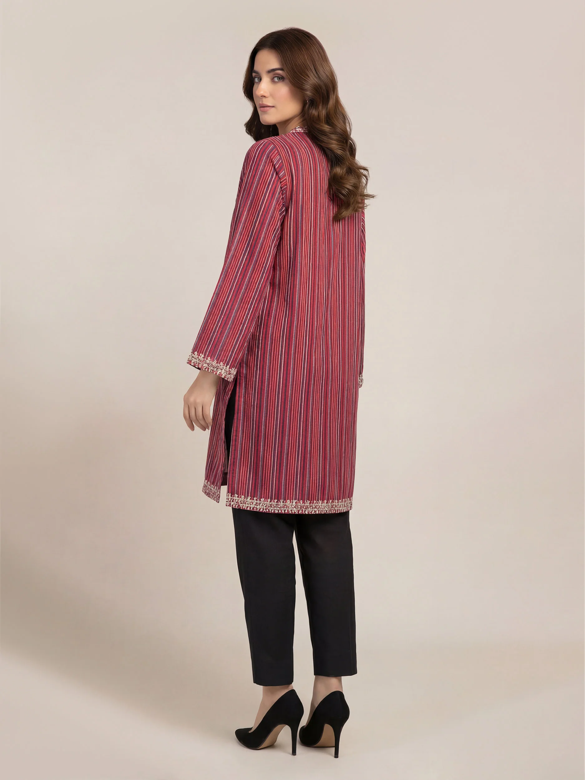 Lawn Kurti -Embroidered (Pret) - Image 2