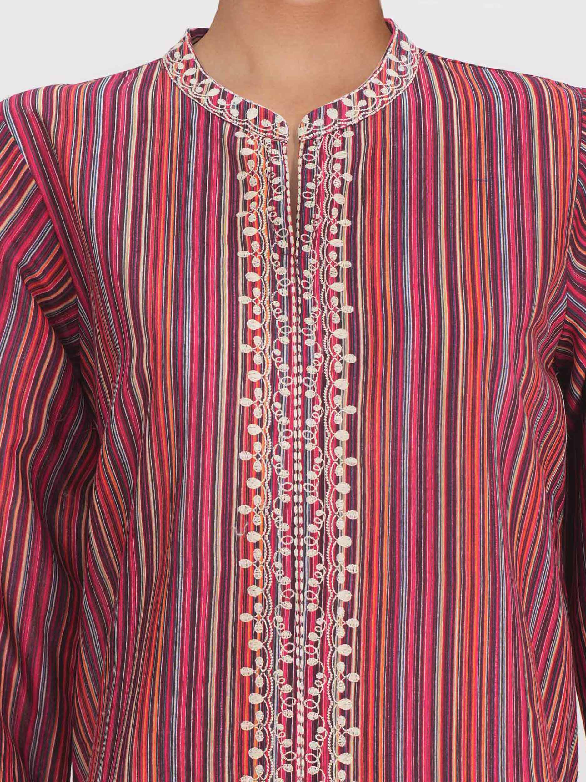 Lawn Kurti -Embroidered (Pret) - Image 3