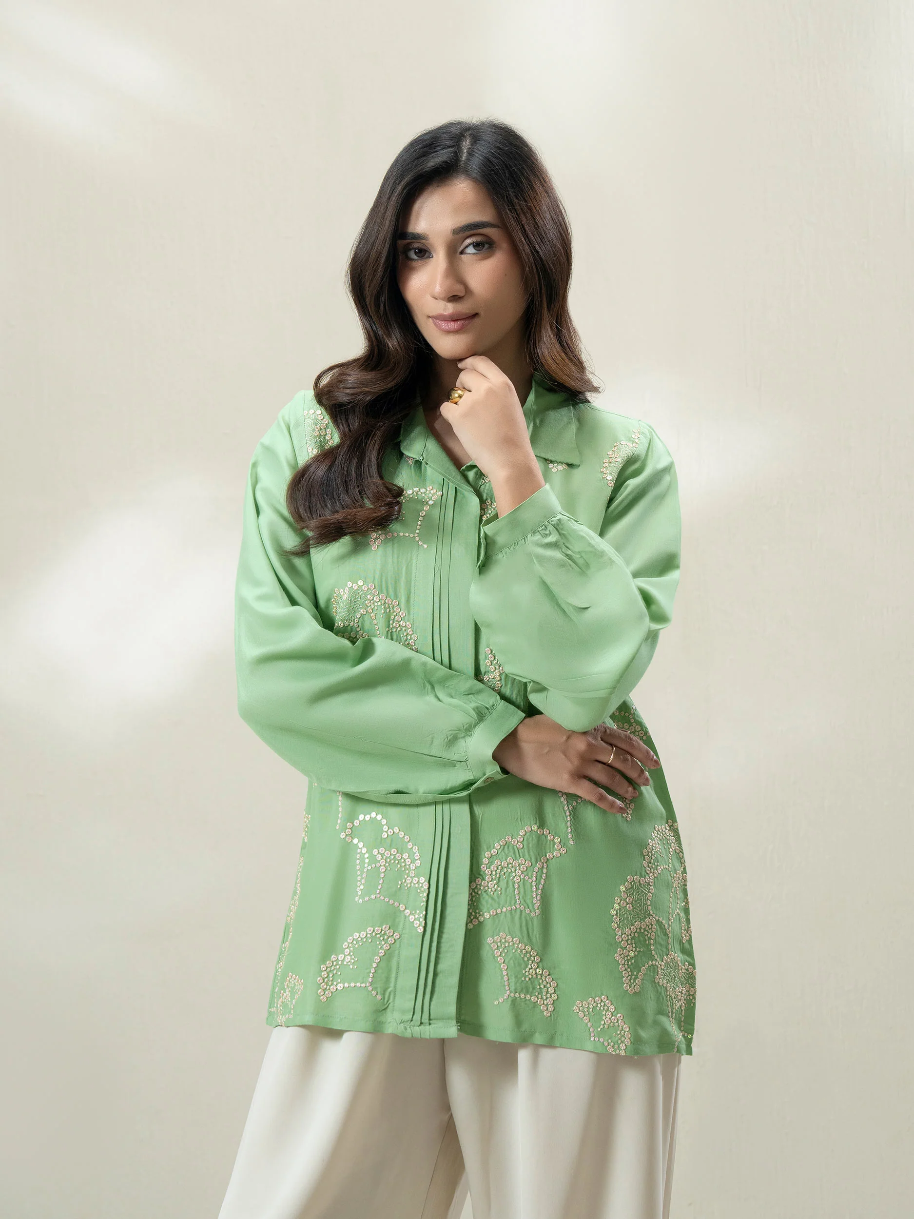 Raw Silk Top - Image 5