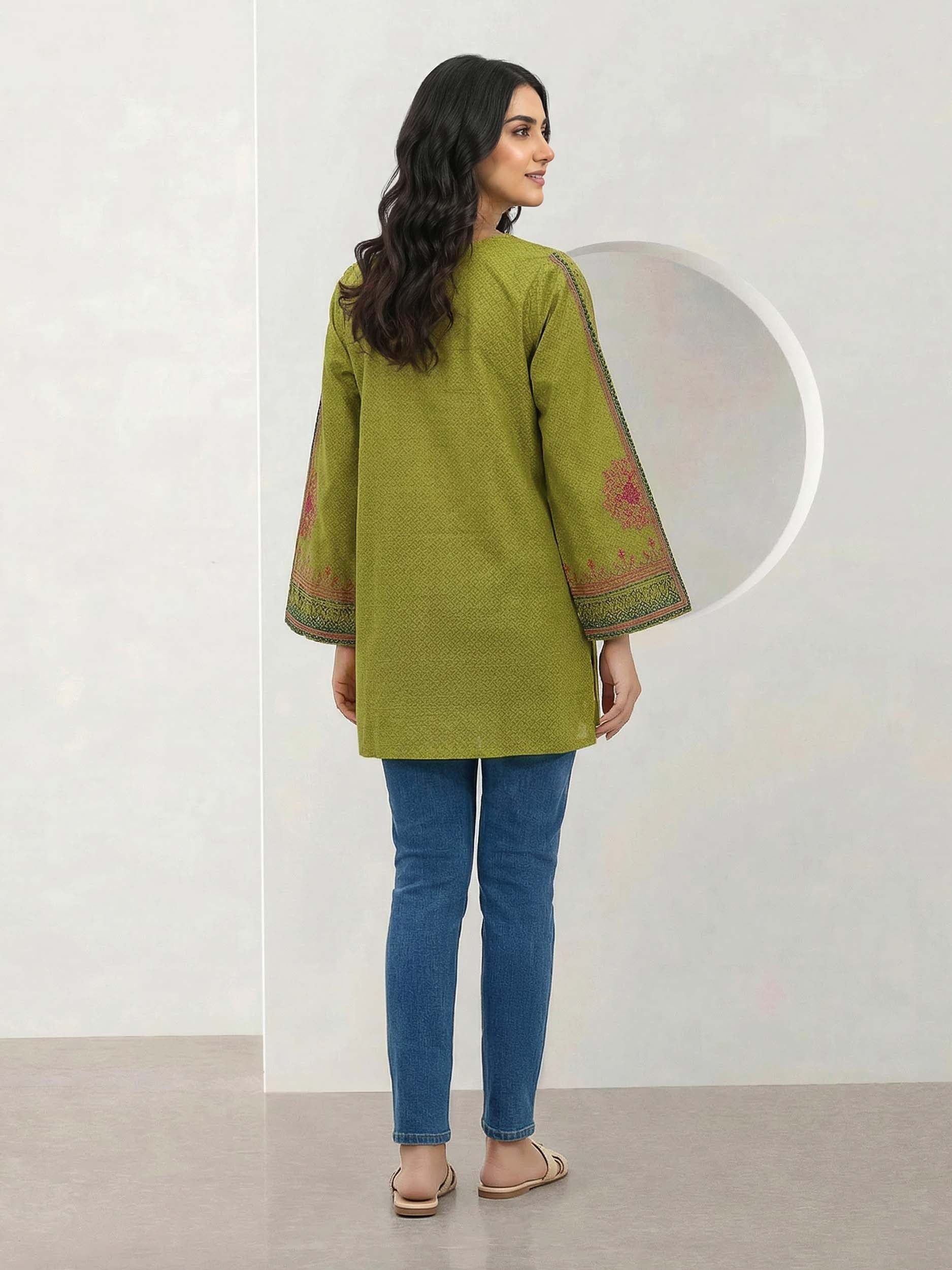 Lawn Kurti- Embroidered (Pret) - Image 3