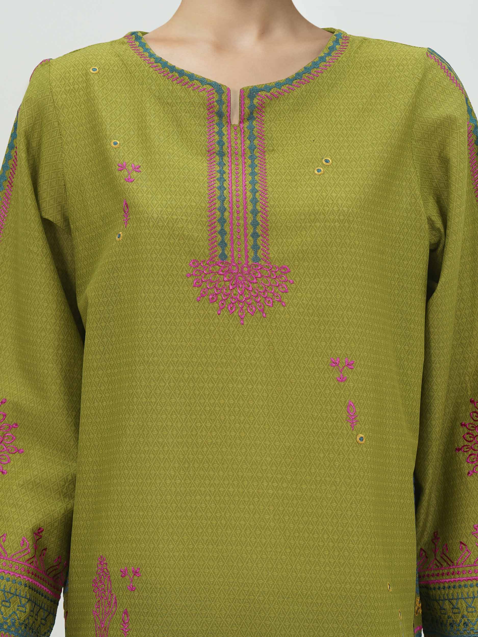 Lawn Kurti- Embroidered (Pret) - Image 4