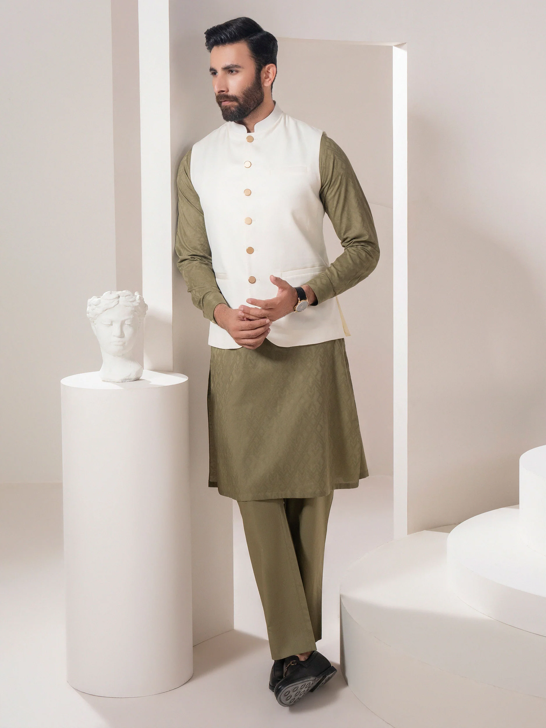 Cotton Waistcoat - Image 3