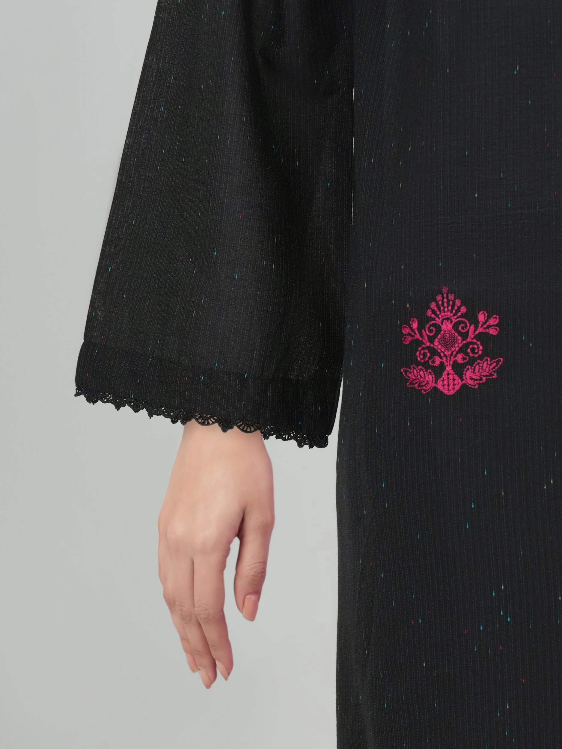 Yarn Dyed Shirt- Embroidered (Pret) - Image 5