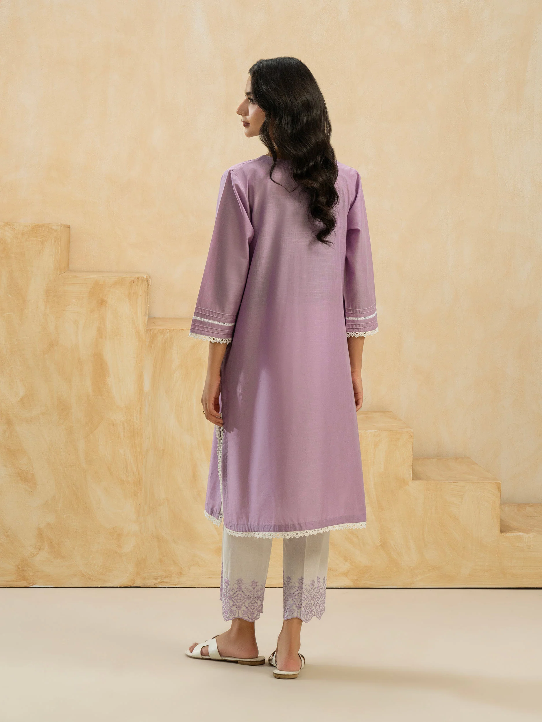 2 Piece Lawn Suit-Embroidered (Pret) - Image 5