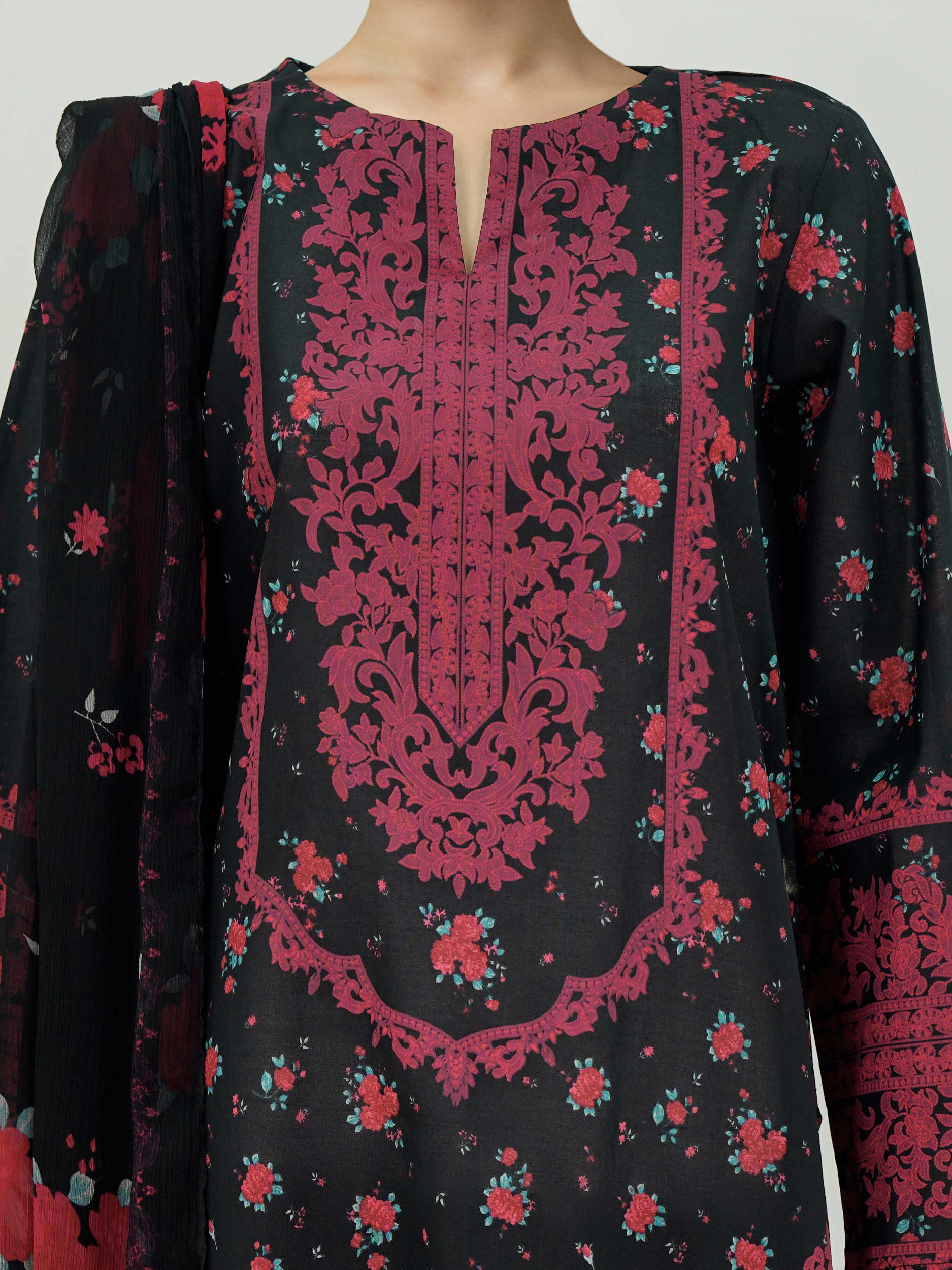 2 Piece Lawn Suit (Pret) - Image 5