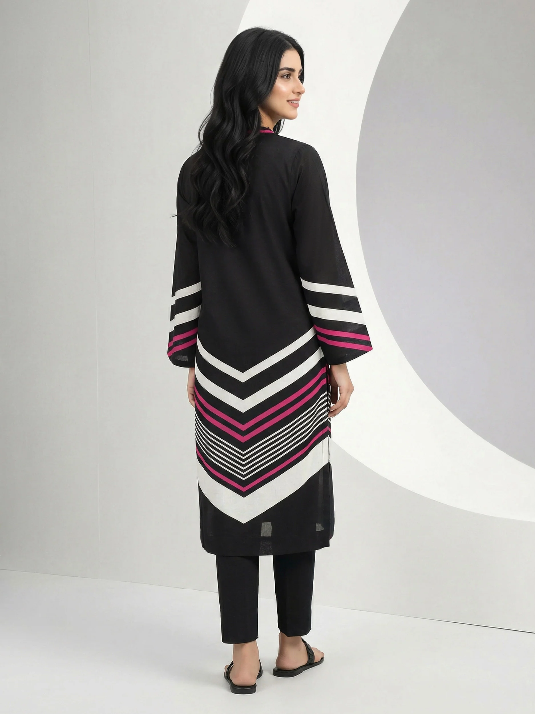 Viscose Lawn Shirt (Pret) - Image 2