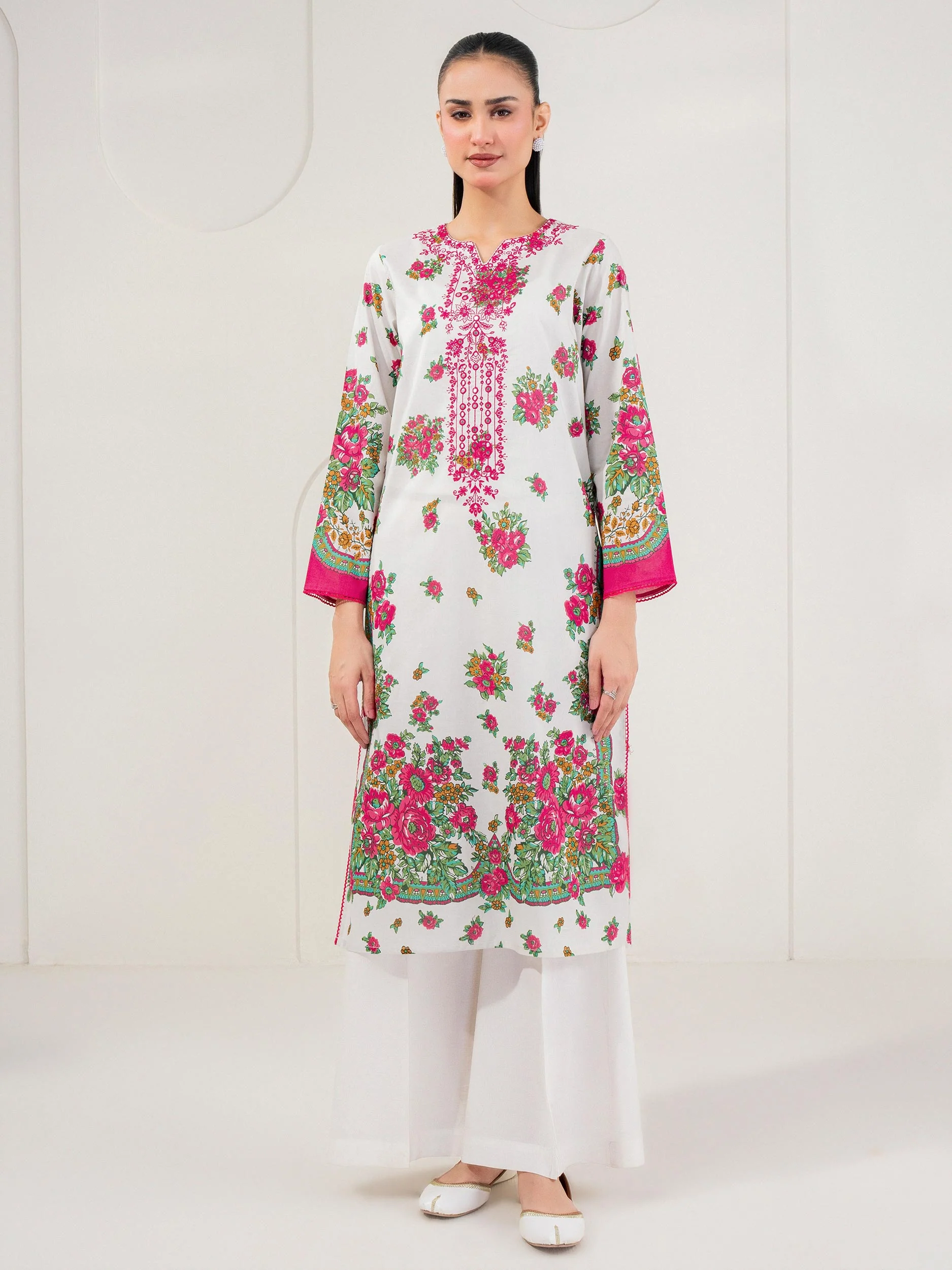 Lawn Shirt-Embroidered (Pret) - Image 2