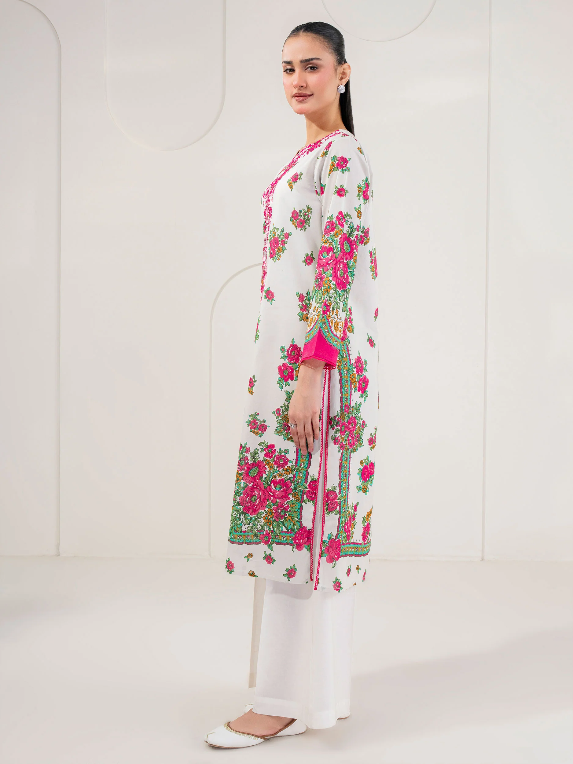 Lawn Shirt-Embroidered (Pret) - Image 4
