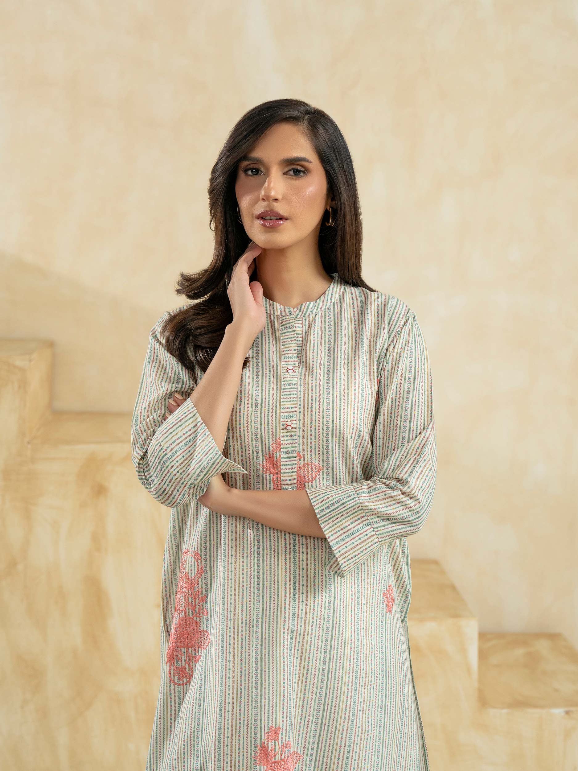Lawn Shirt-Embroidered (Pret) - Image 4