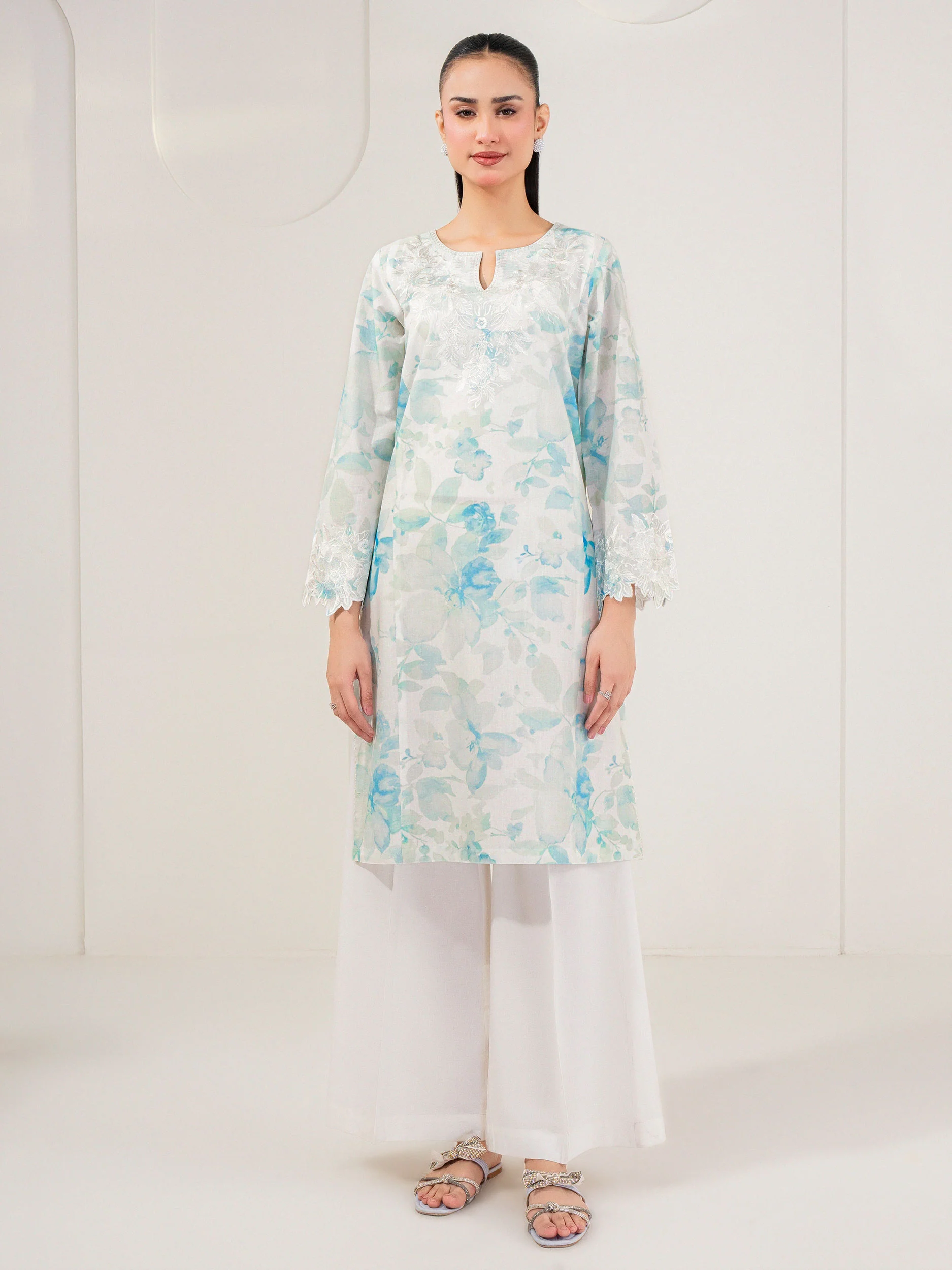 Lawn Shirt-Embroidered (Pret) - Image 3