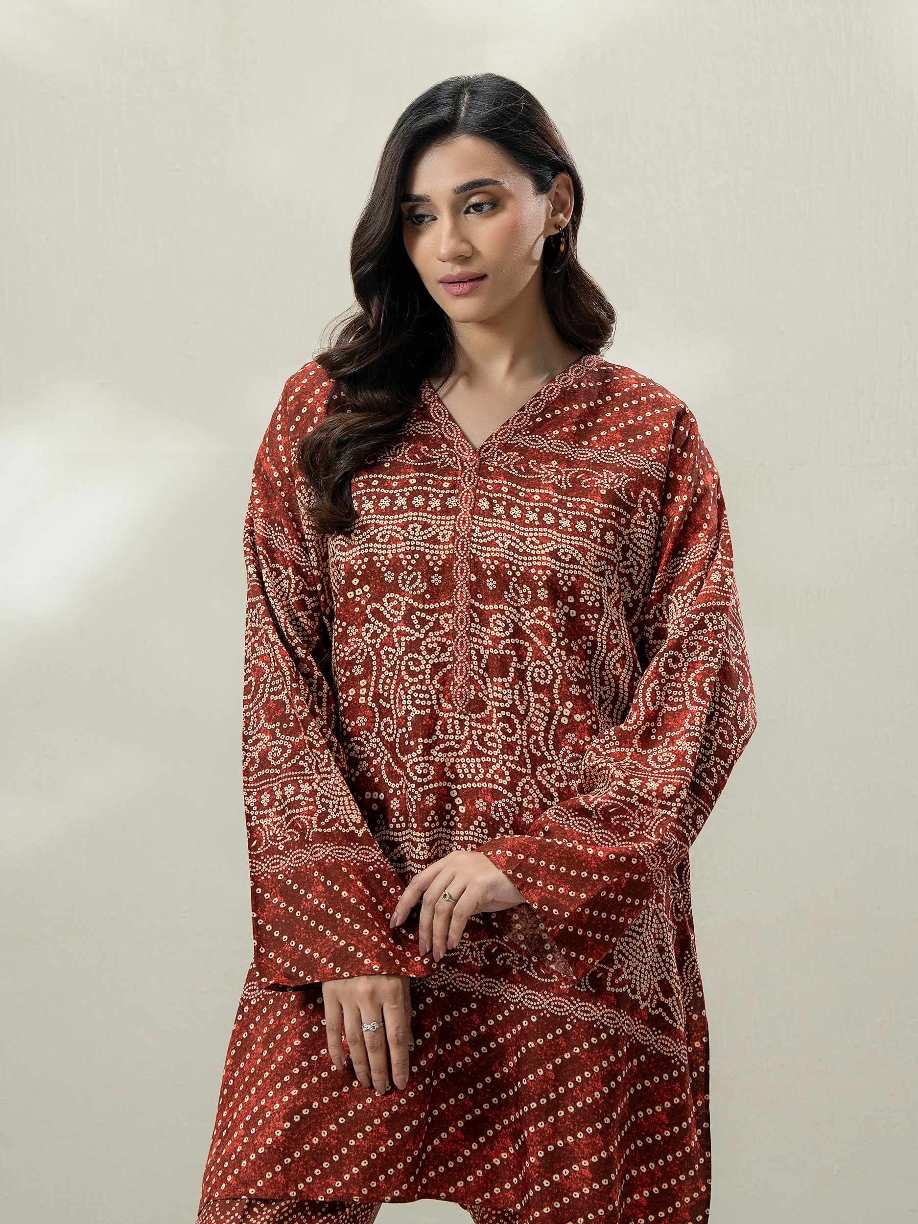 2 Piece Viscose Suit (Pret) - Image 2