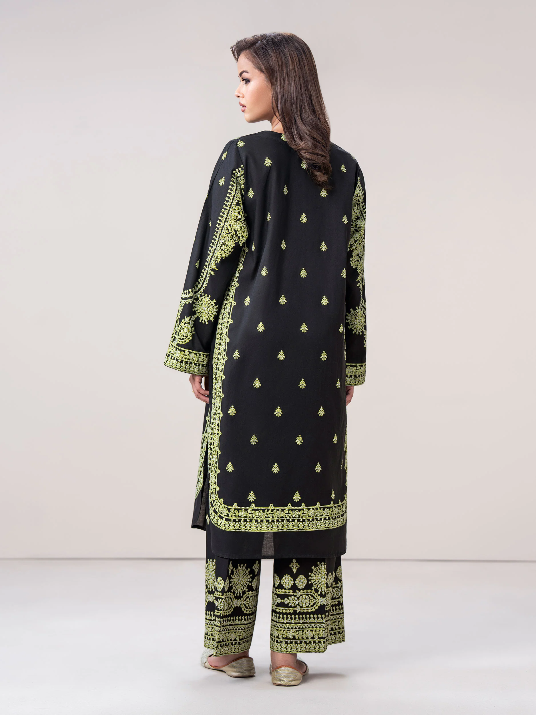 2 Piece Cambric Suit (Pret) - Image 3