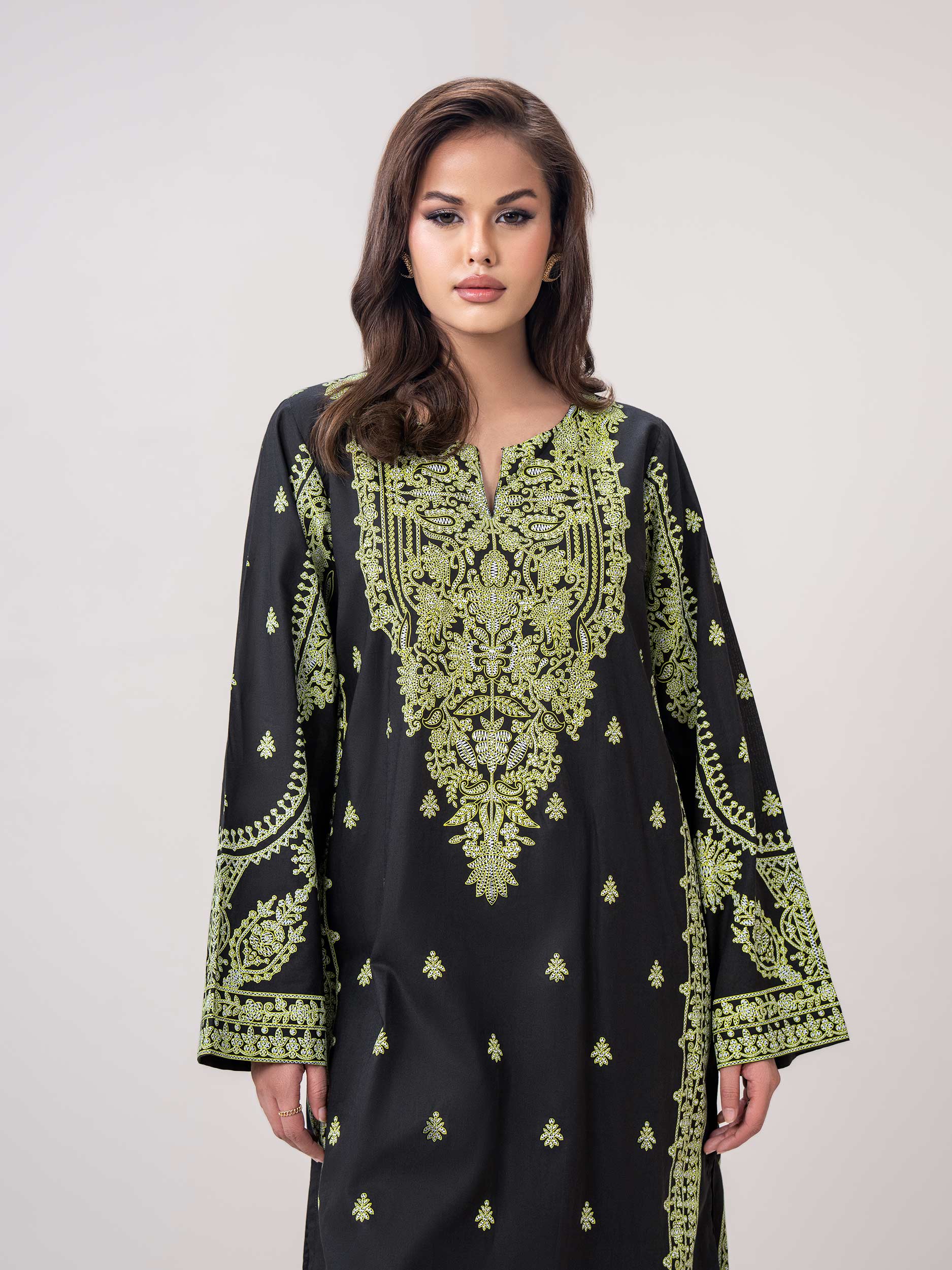 2 Piece Cambric Suit (Pret) - Image 5