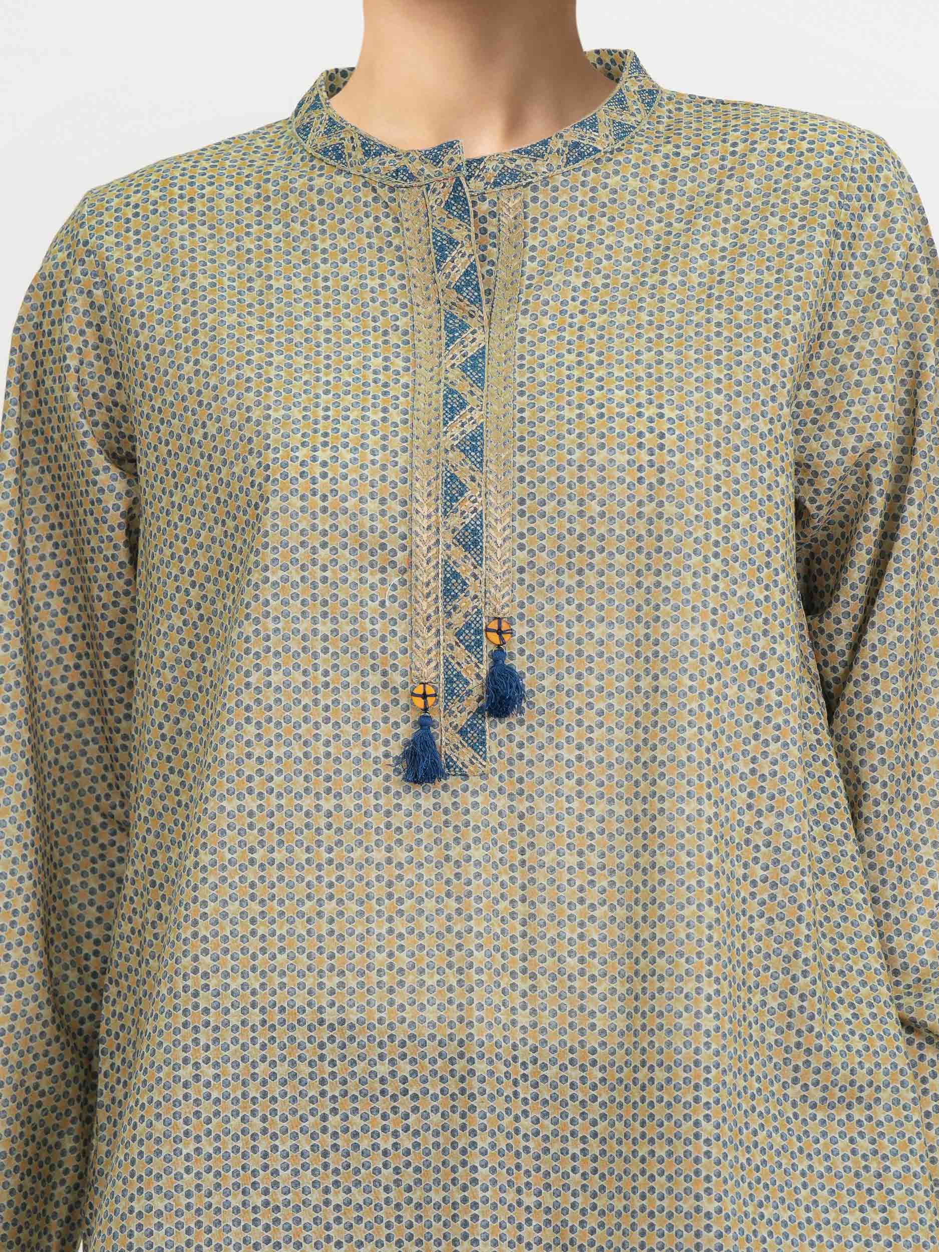 Cambric Co-ord set- Embroidered - Image 3
