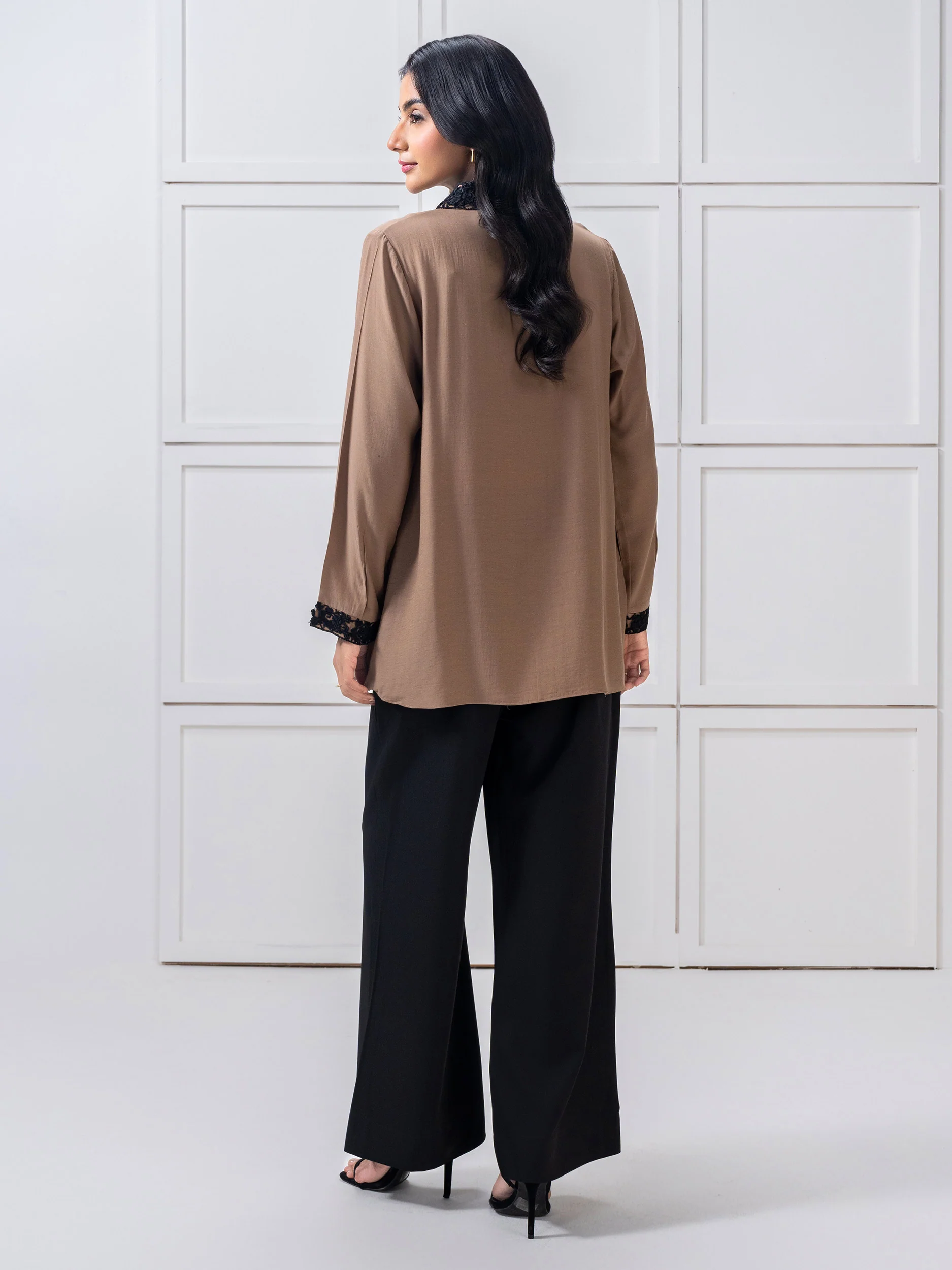 Silk Top- Embroidered - Image 6