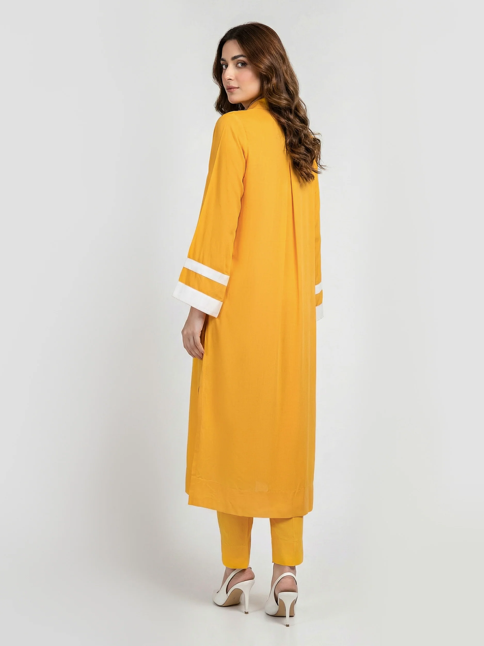 2 Piece Viscose Lawn Suit (Pret) - Image 2