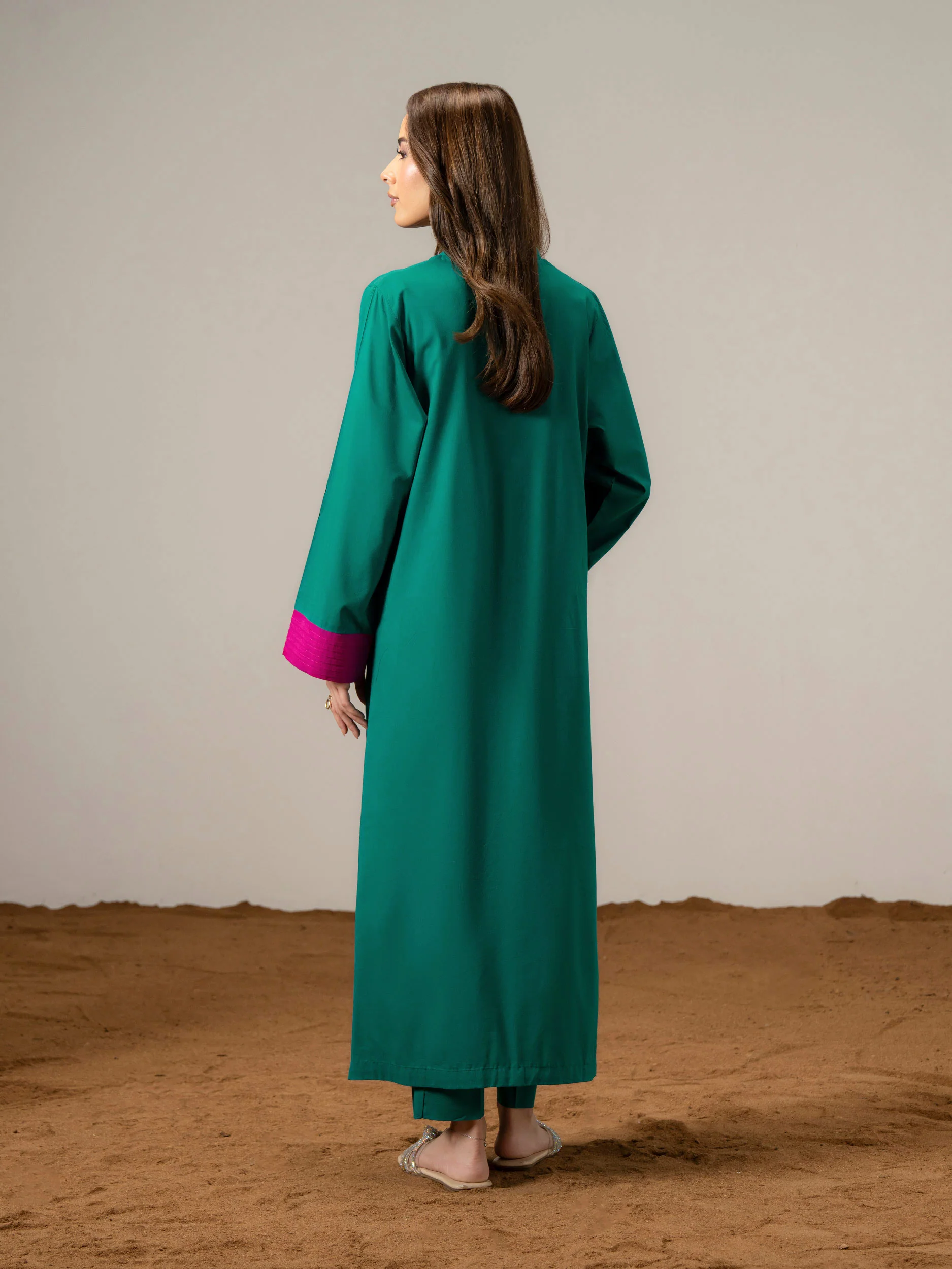 2 Piece Viscose Suit-Dyed (Pret) - Image 4