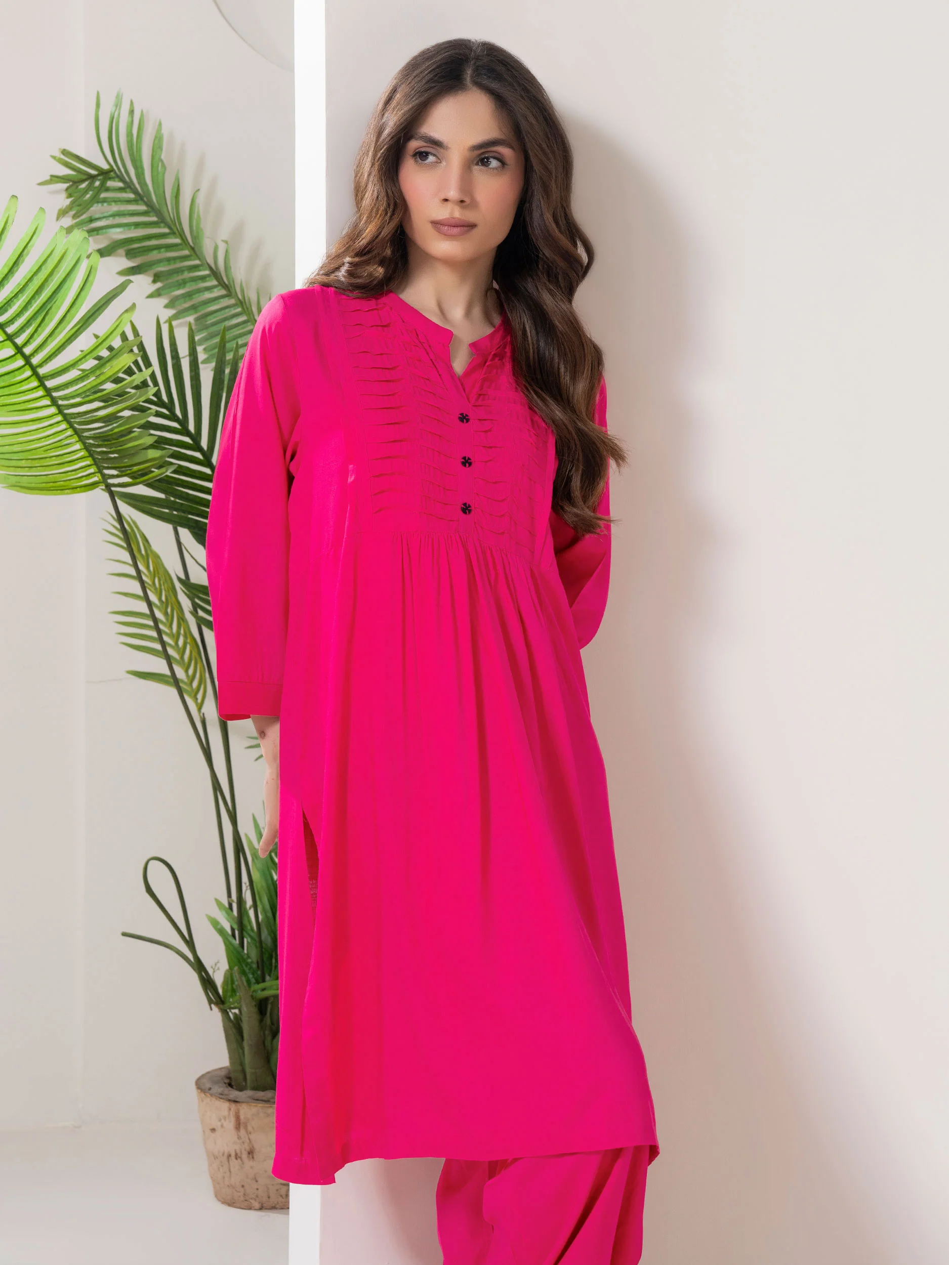 2 Piece Viscose Suit-Dyed (Pret) - Image 3