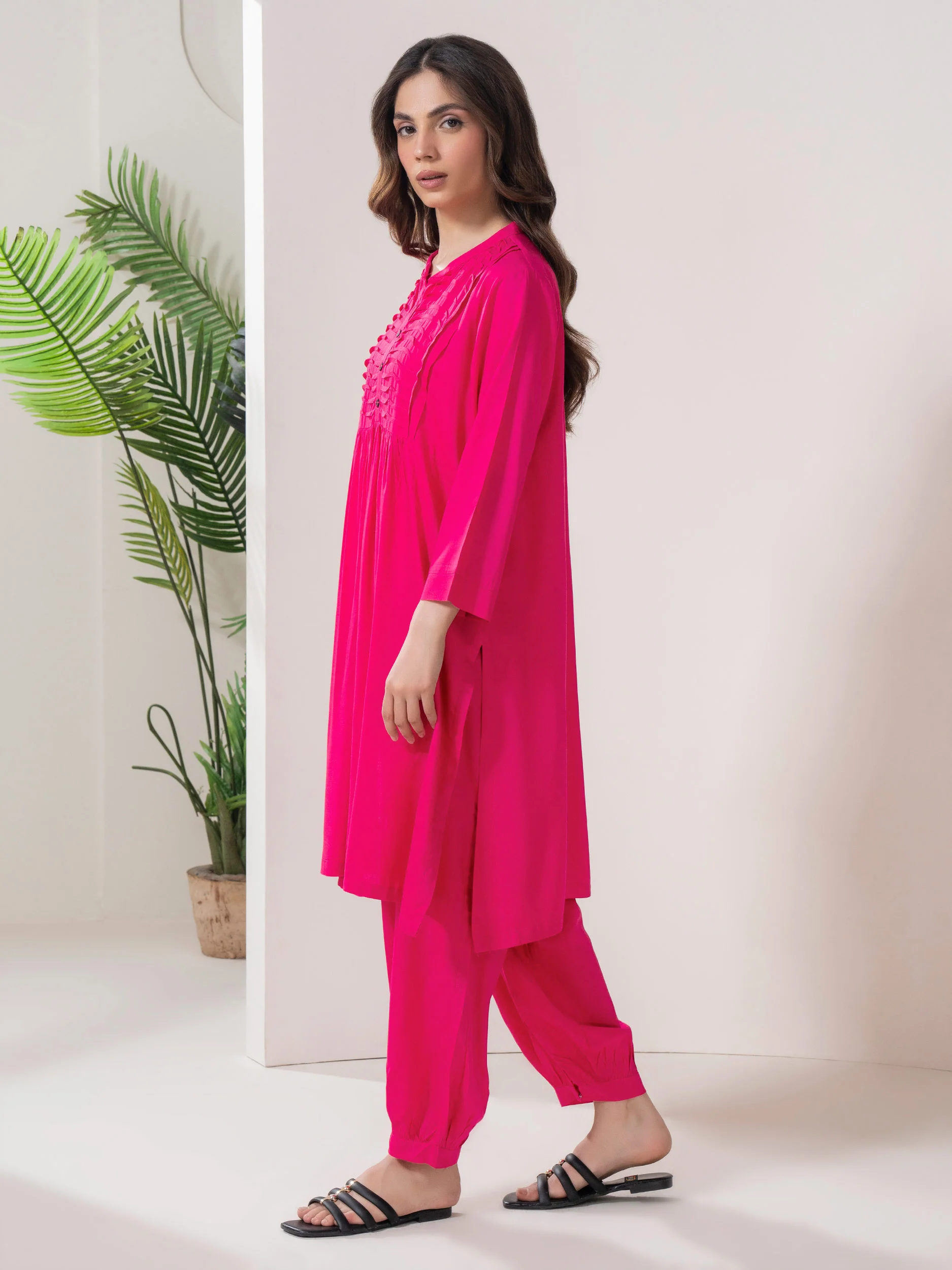 2 Piece Viscose Suit-Dyed (Pret) - Image 4