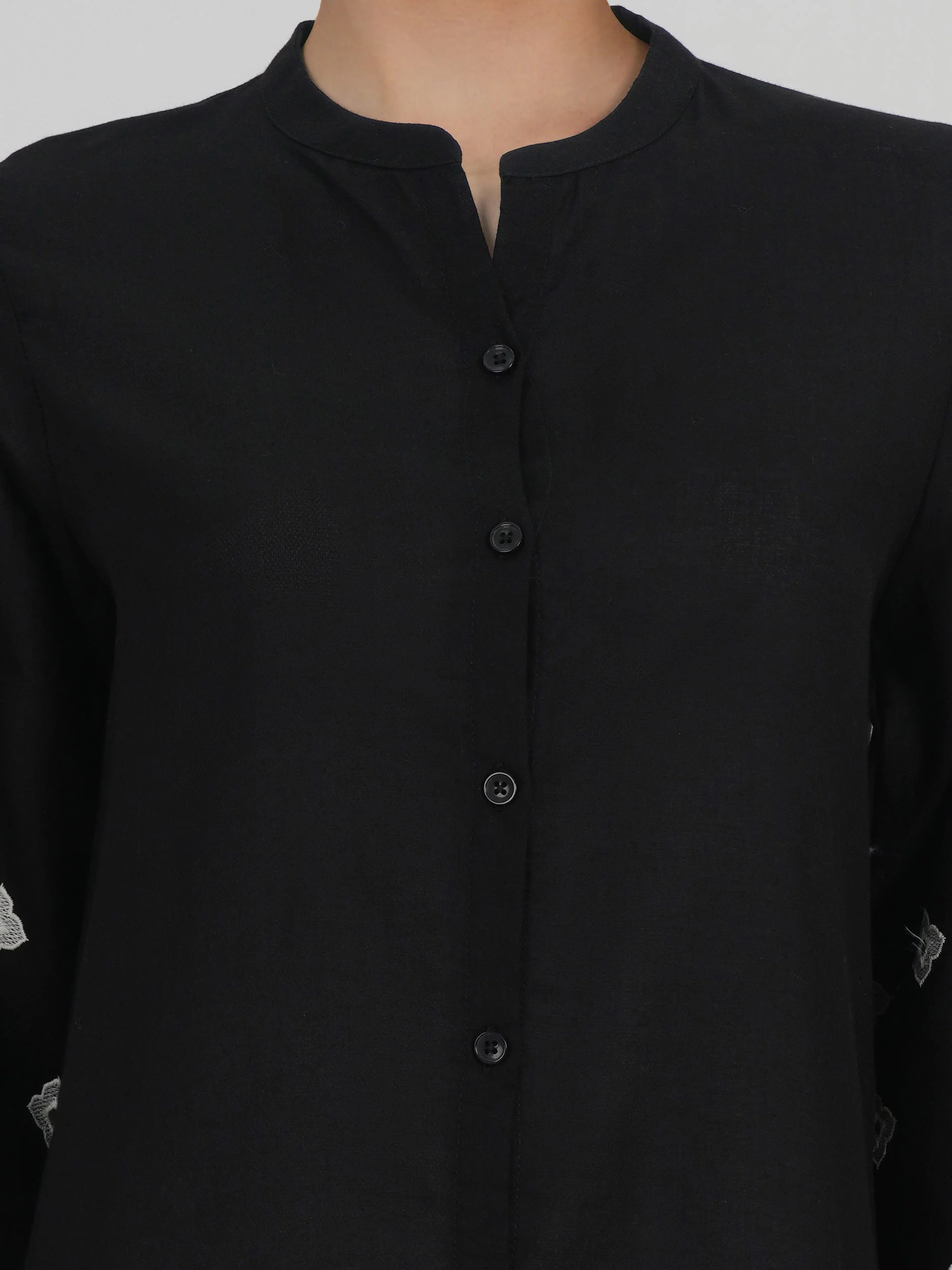 Dobby Co-ord Set- Embroidered - Image 5